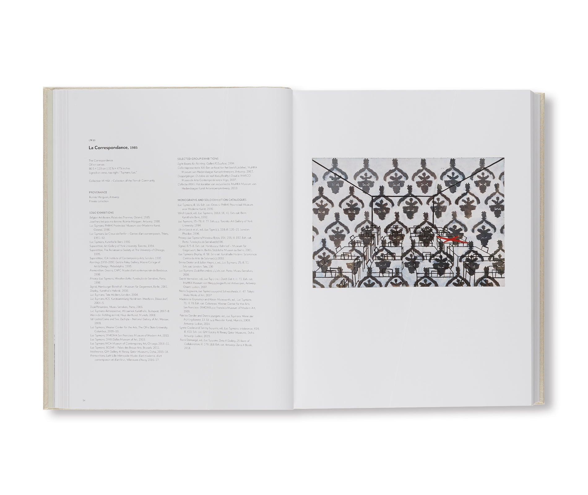 LUC TUYMANS: CATALOGUE RAISONNÉ OF PAINTINGS VOLUME 1, 1972–1994 by Luc Tuymans