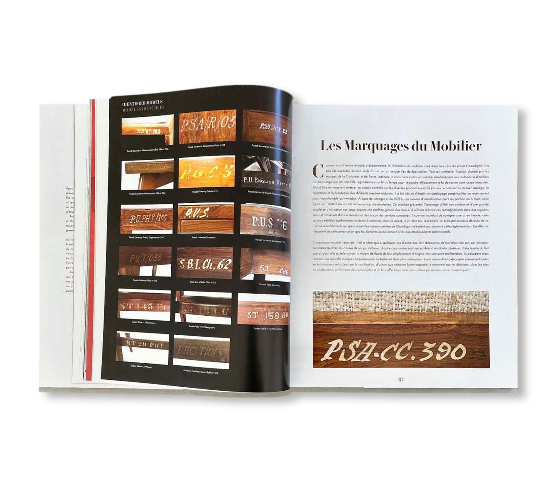 CATALOGUE RAISONNÉ DU MOBILIER: JEANNERET CHANDIGARH by Jacques Dworczak