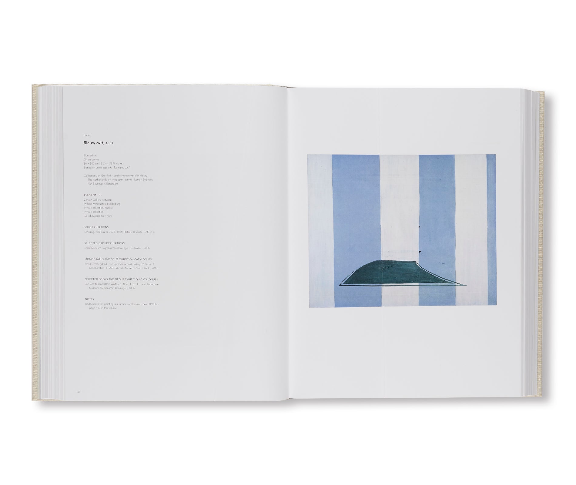 LUC TUYMANS: CATALOGUE RAISONNÉ OF PAINTINGS VOLUME 1, 1972–1994 by Luc Tuymans