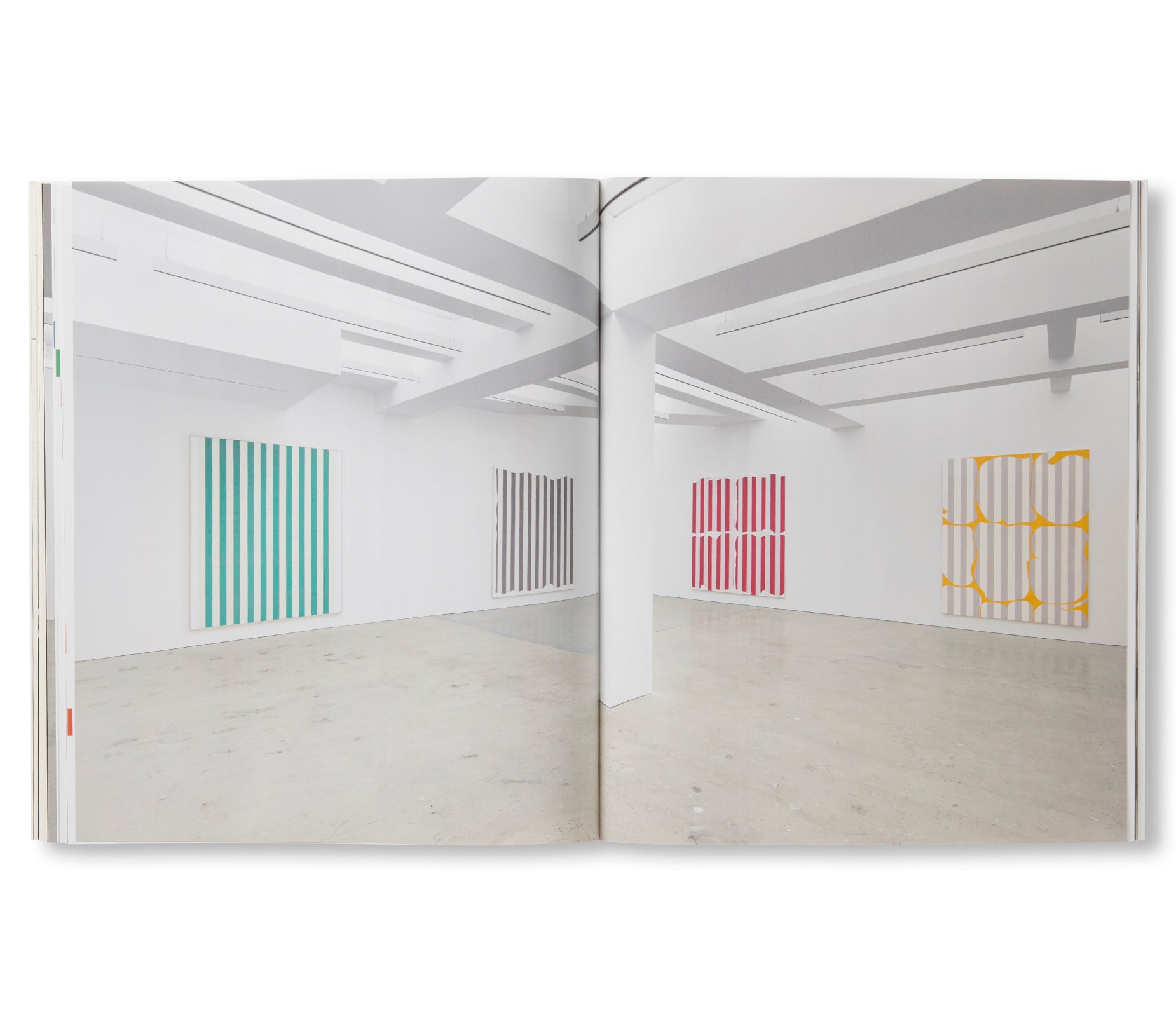 DANIEL BUREN’S ORIGIN OF STRIPES: PAINTINGS FROM 1965-1966 by Daniel Buren