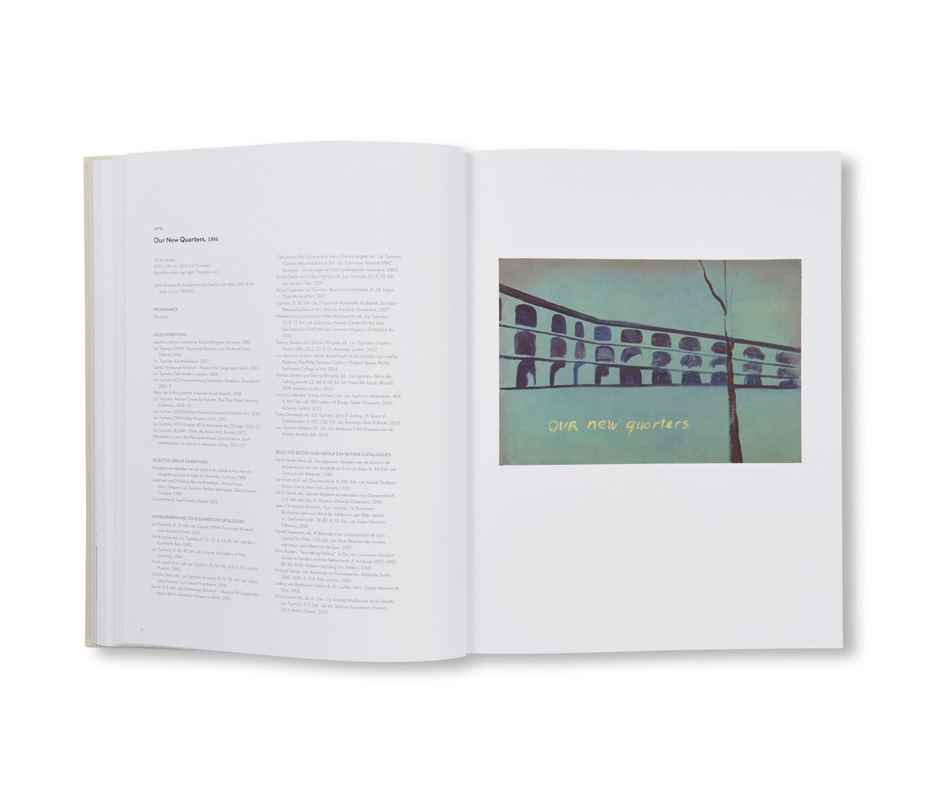 LUC TUYMANS: CATALOGUE RAISONNÉ OF PAINTINGS VOLUME 1, 1972–1994 by Luc Tuymans