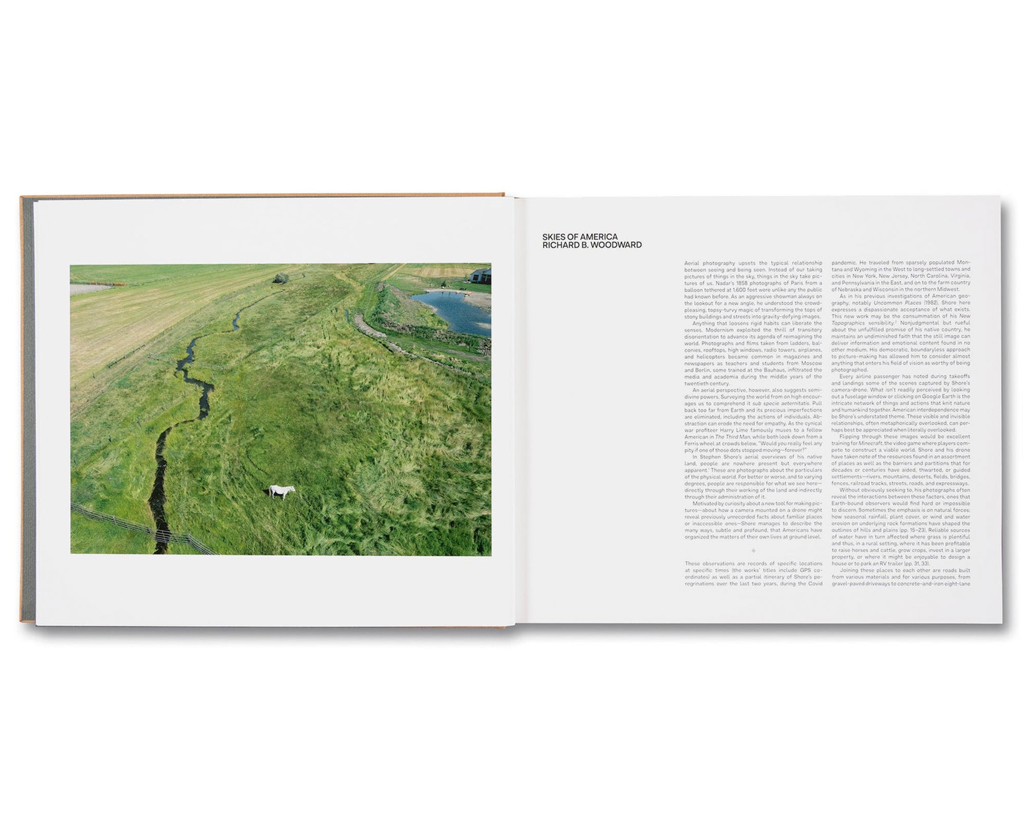 TOPOGRAPHIES: AERIAL SURVEYS OF THE AMERICAN LANDSCAPE by Stephen Shore