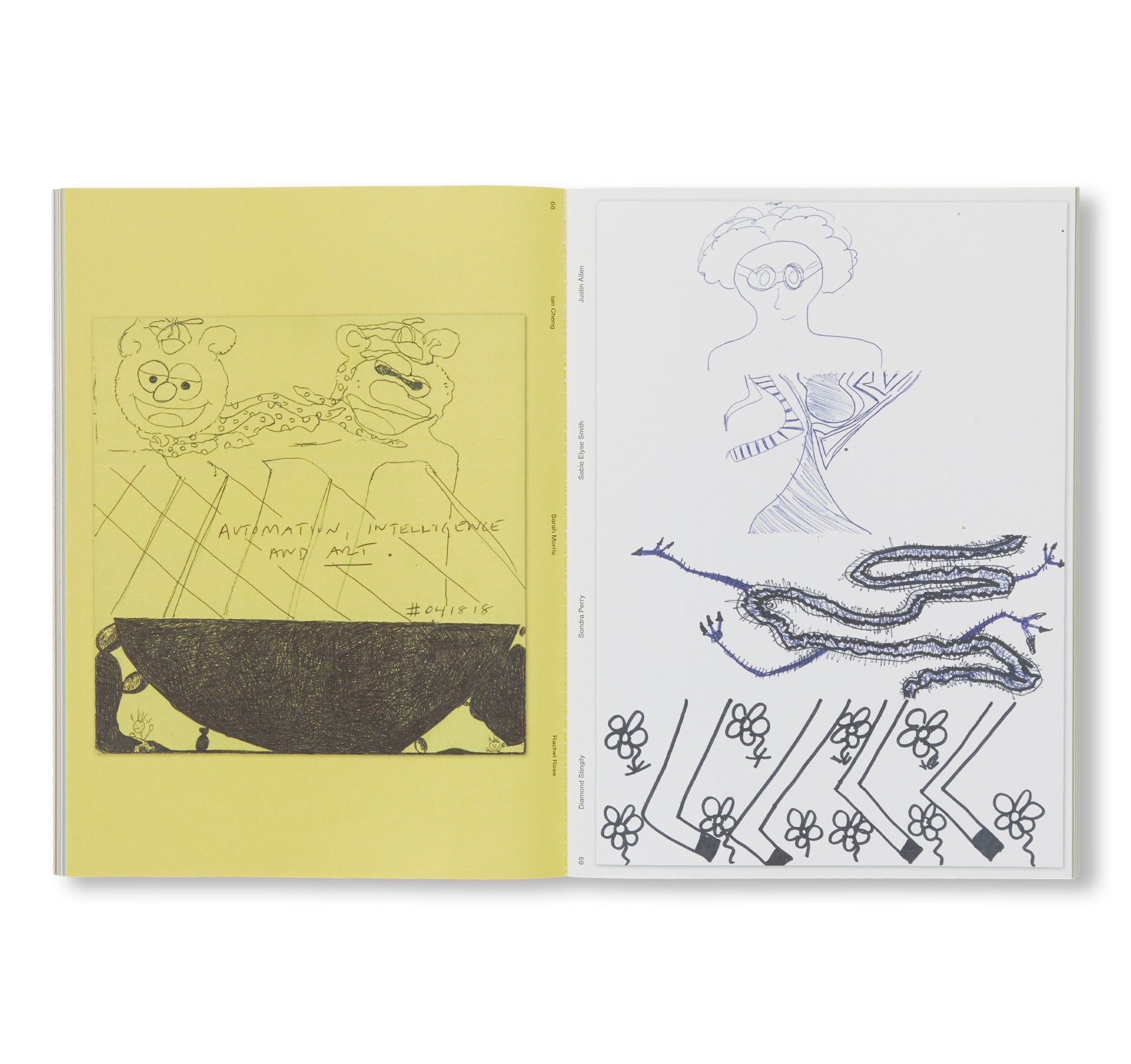 DRAWING TOGETHER by Hans Ulrich Obrist, Hilar Stadler, David Glanzmann