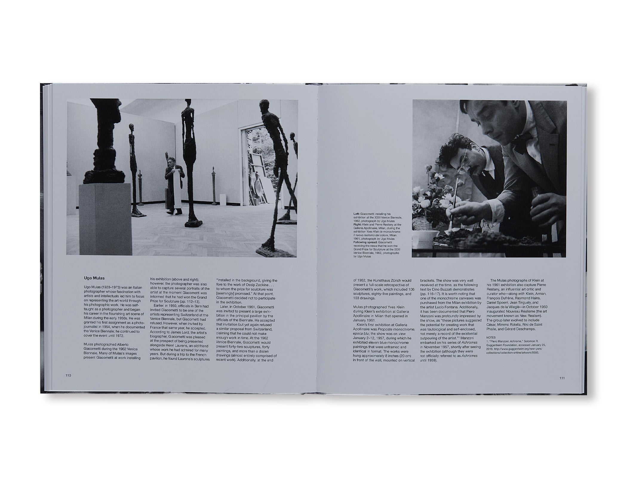 ALBERTO GIACOMETTI | YVES KLEIN: IN SEARCH OF THE ABSOLUTE by Alberto Giacometti, Yves Klein