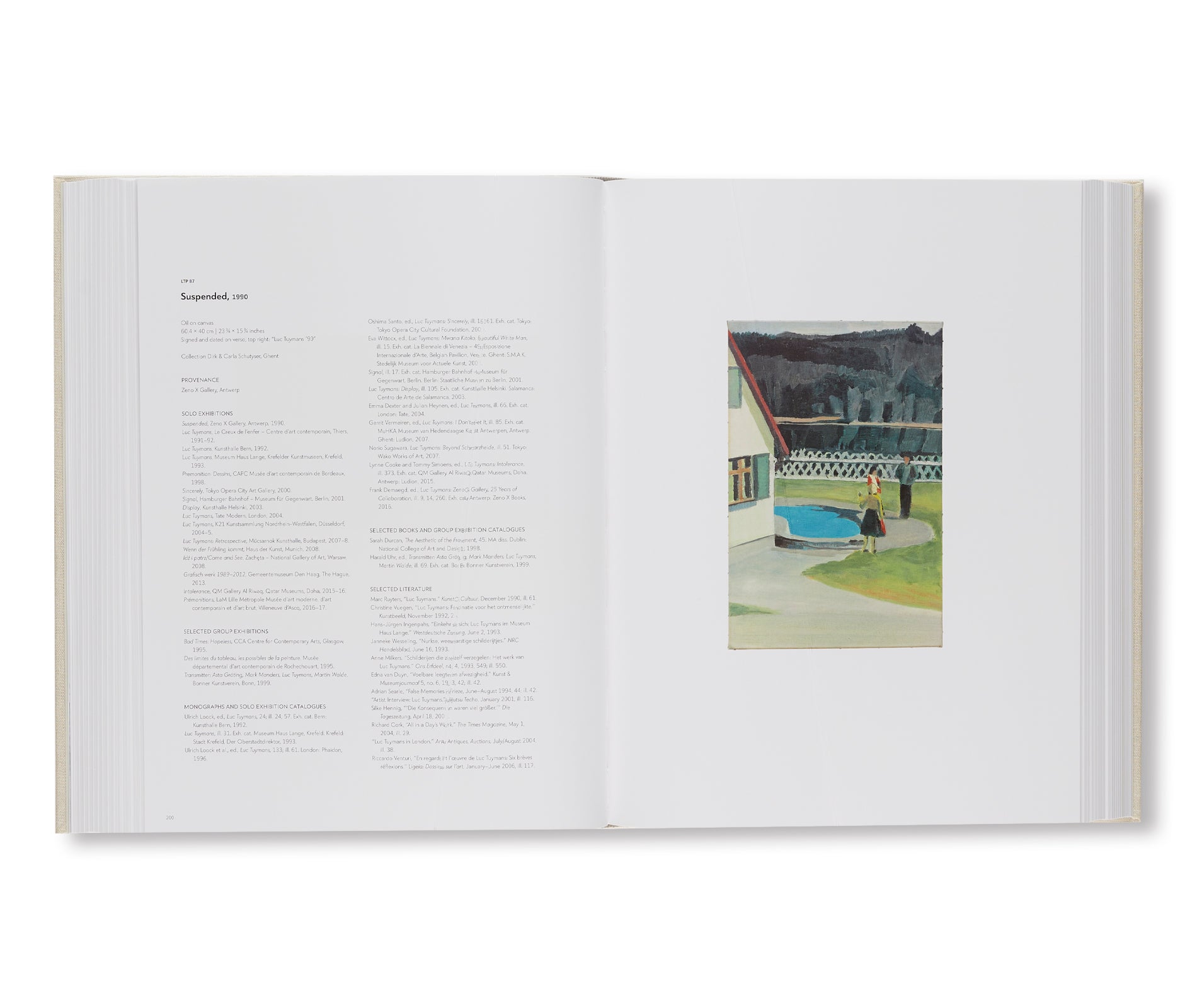 LUC TUYMANS: CATALOGUE RAISONNÉ OF PAINTINGS VOLUME 1, 1972–1994 by Luc Tuymans