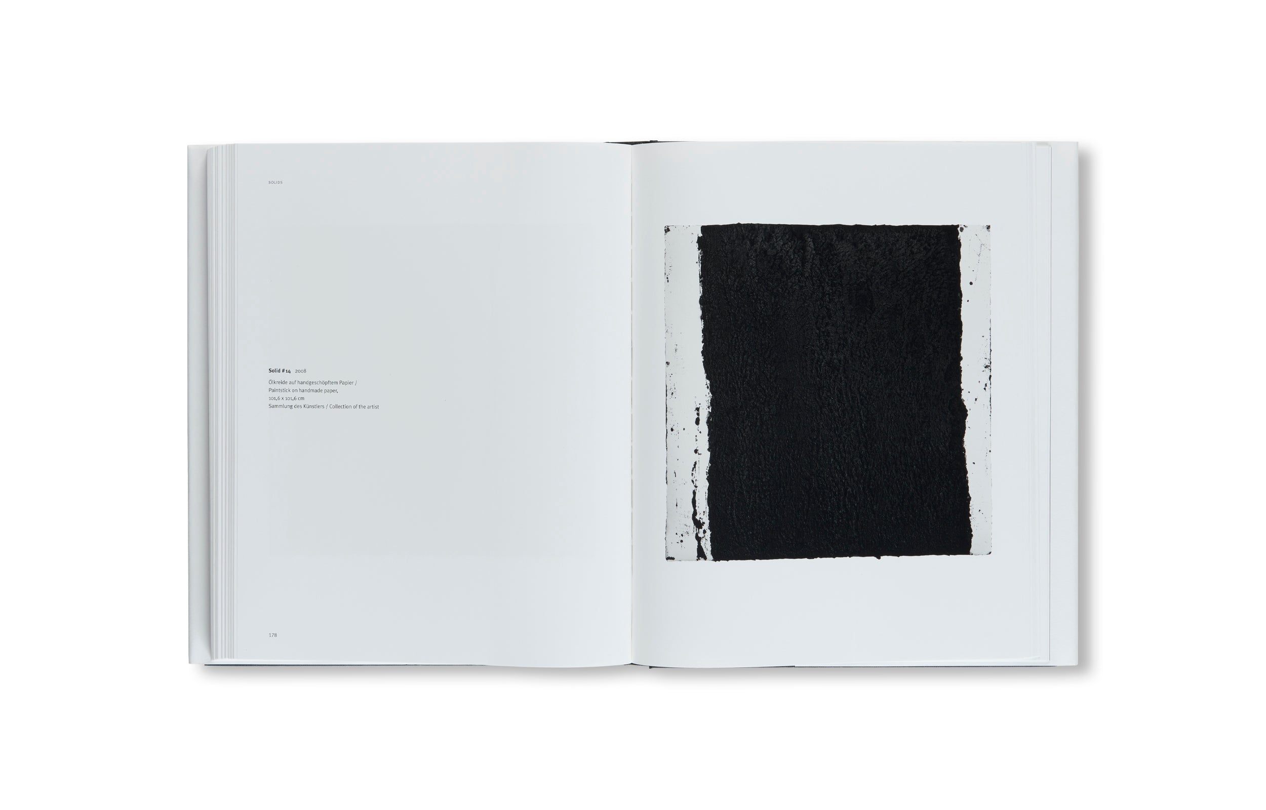 DRAWINGS WORK COMES OUT OF WORK by Richard Serra