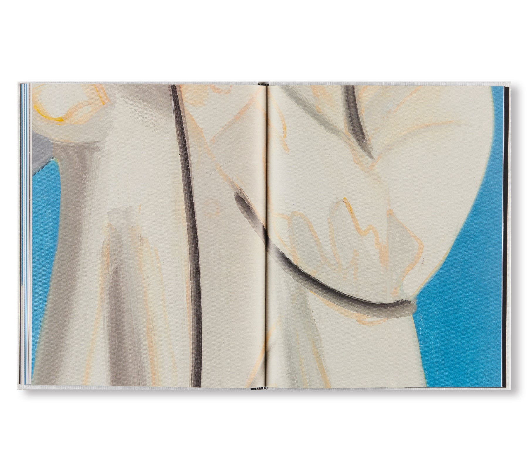 THE WHITE COAT by Alex Katz