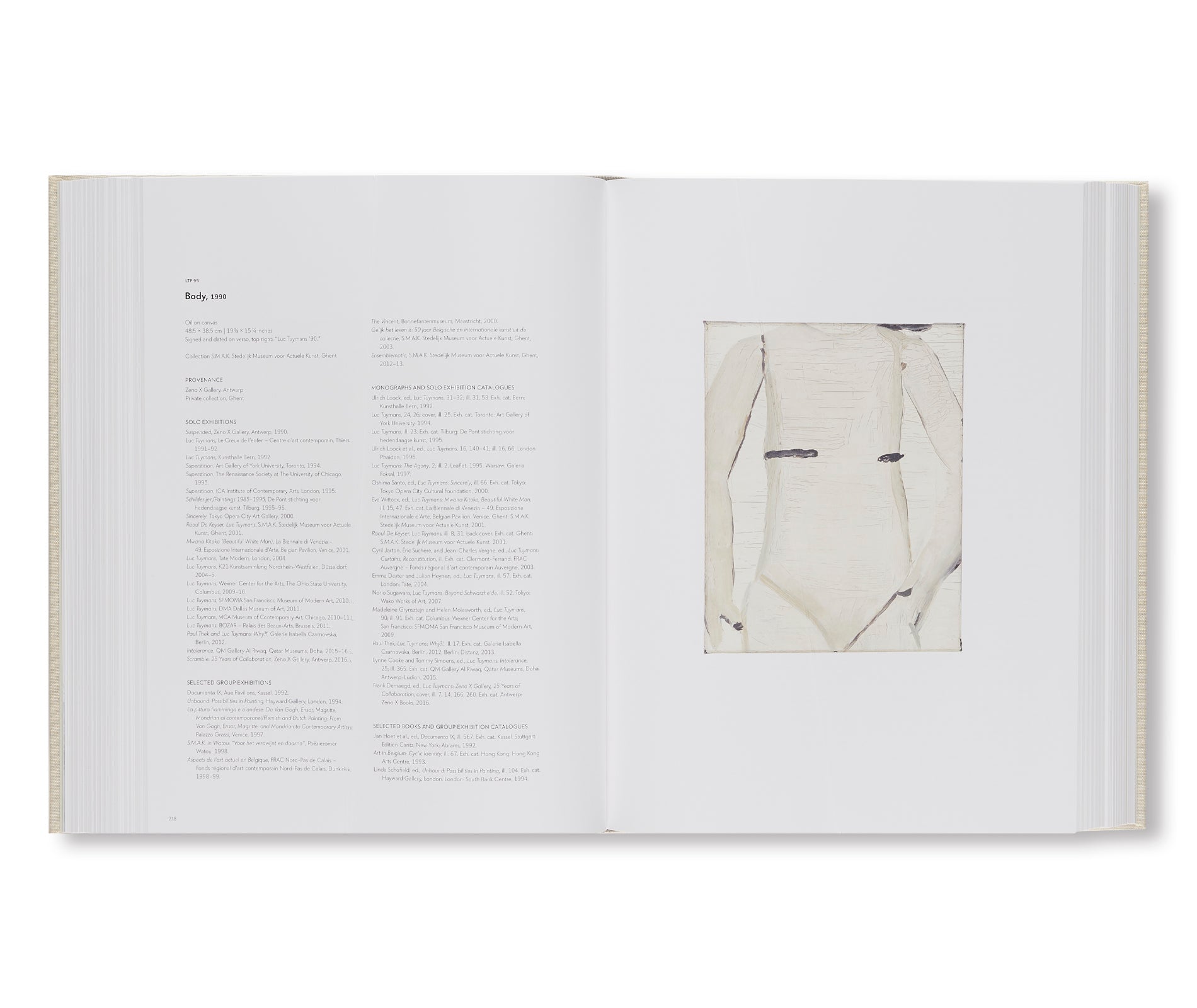 LUC TUYMANS: CATALOGUE RAISONNÉ OF PAINTINGS VOLUME 1, 1972–1994 by Luc Tuymans