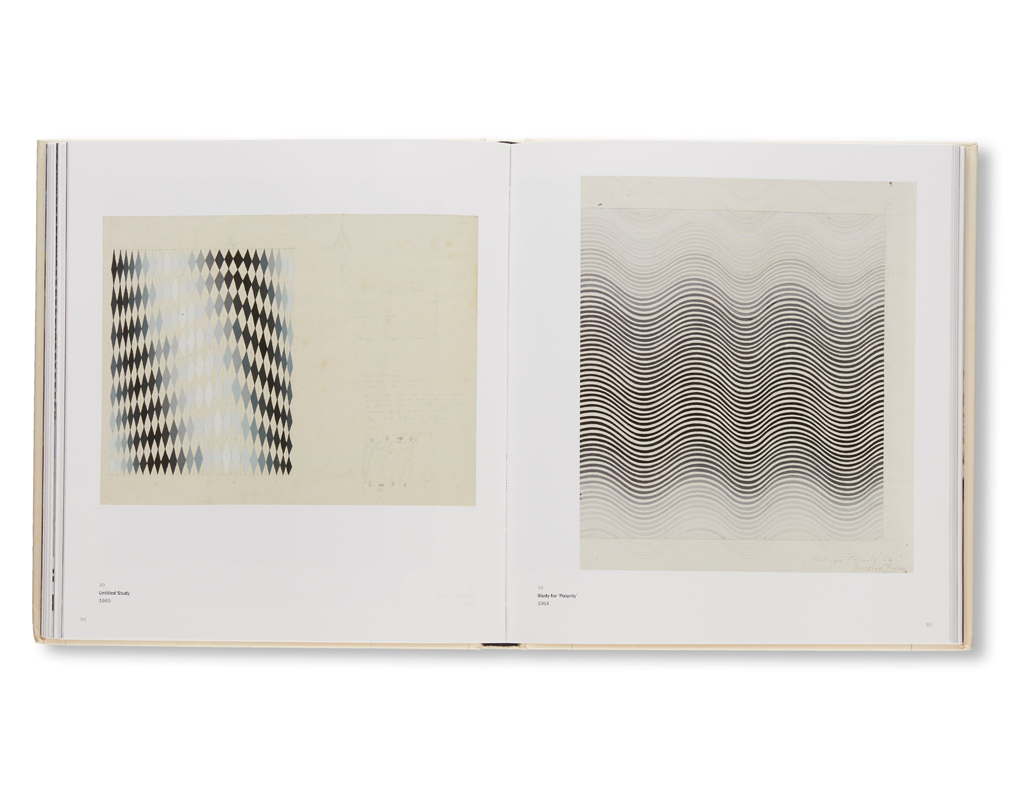 BRIDGET RILEY DRAWINGS by Bridget Riley