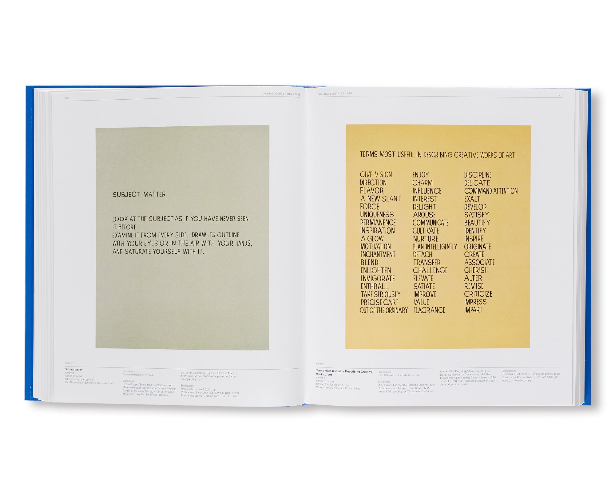 JOHN BALDESSARI: CATALOGUE RAISONNÉ VOL.1 1956–1974 by John Baldessari