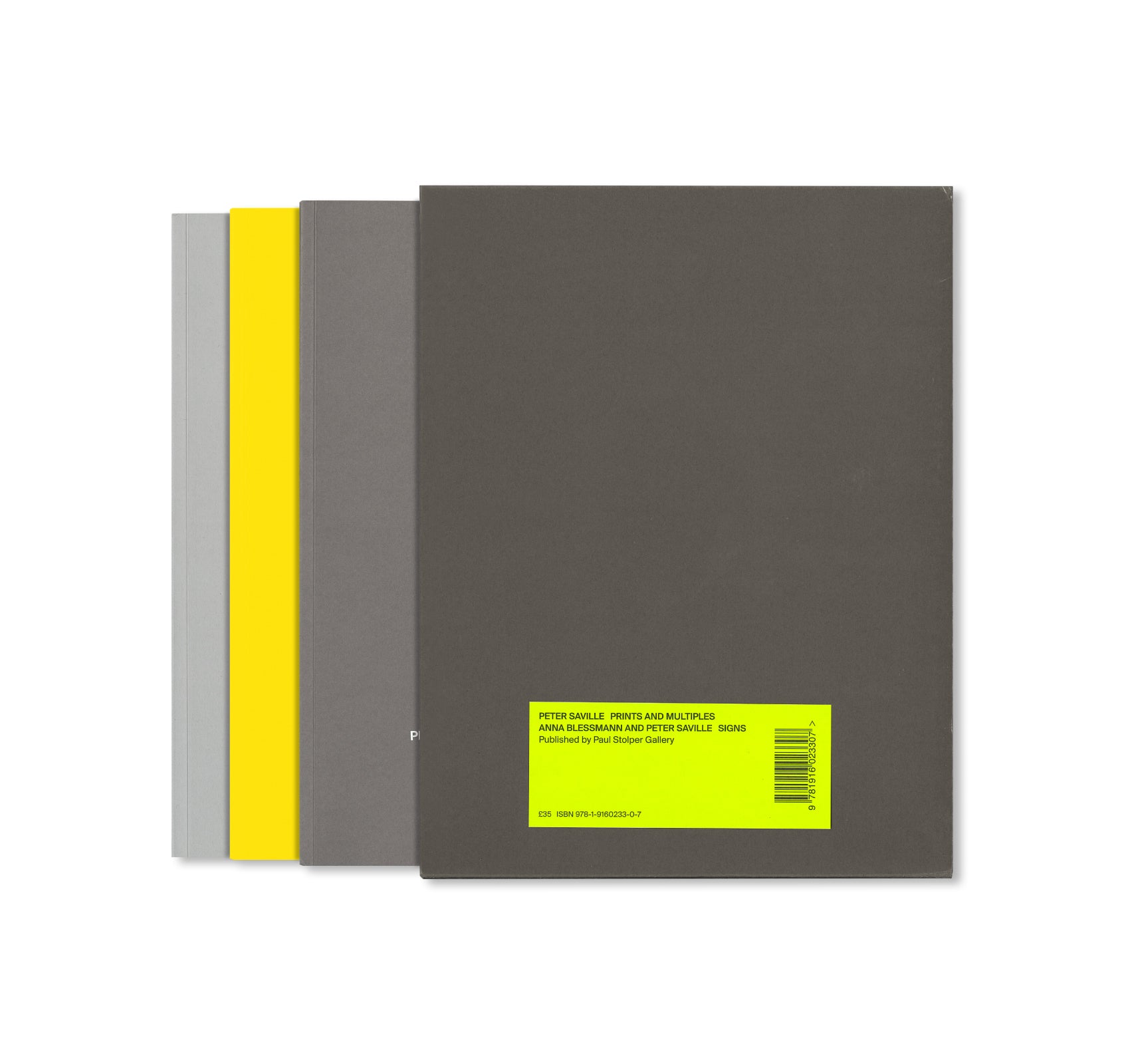 PRINTS AND MULTIPLES/ANNA BLESSMANN AND PETER SAVILLE by Peter Saville [SPECIAL EDITION]