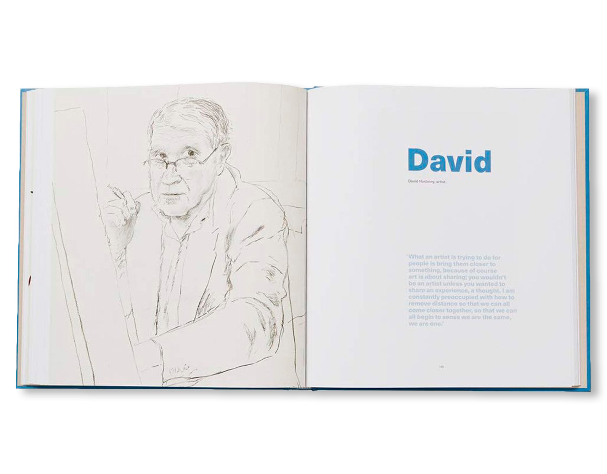 DRAWING FROM LIFE by David Hockney