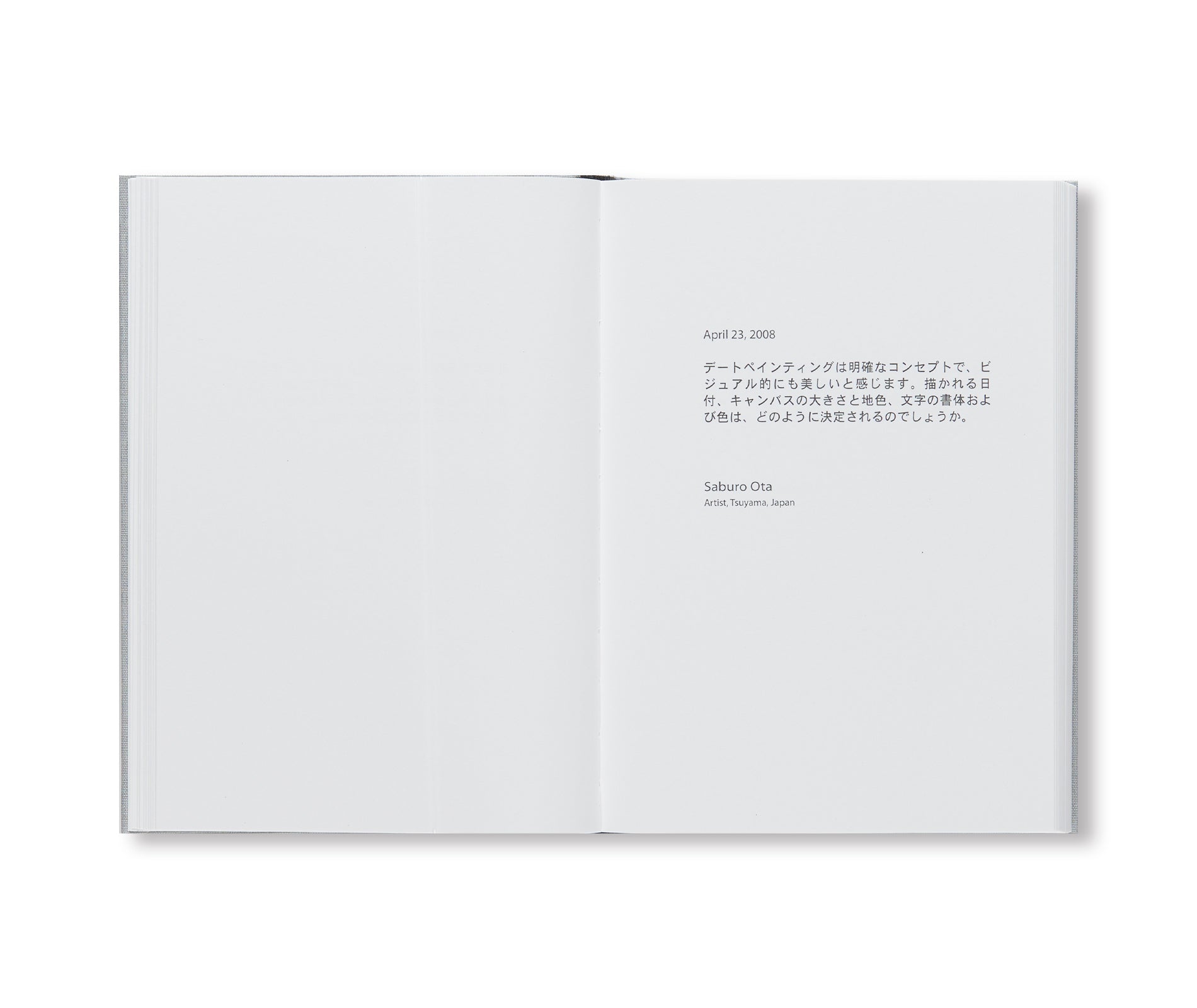 UNANSWERED QUESTIONS by On Kawara