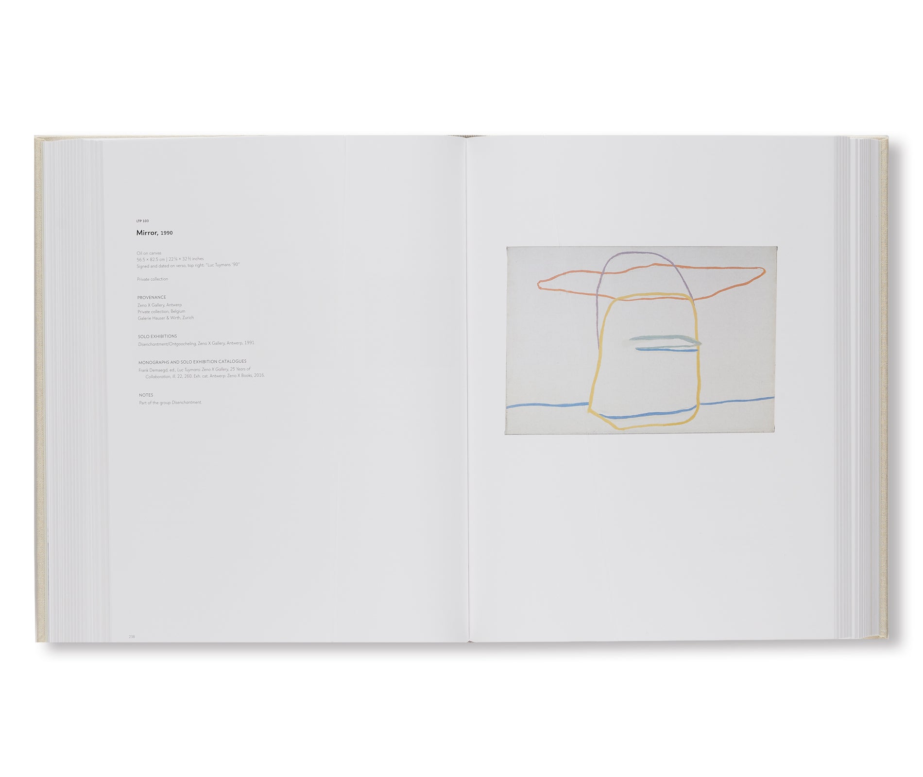 LUC TUYMANS: CATALOGUE RAISONNÉ OF PAINTINGS VOLUME 1, 1972–1994 by Luc Tuymans