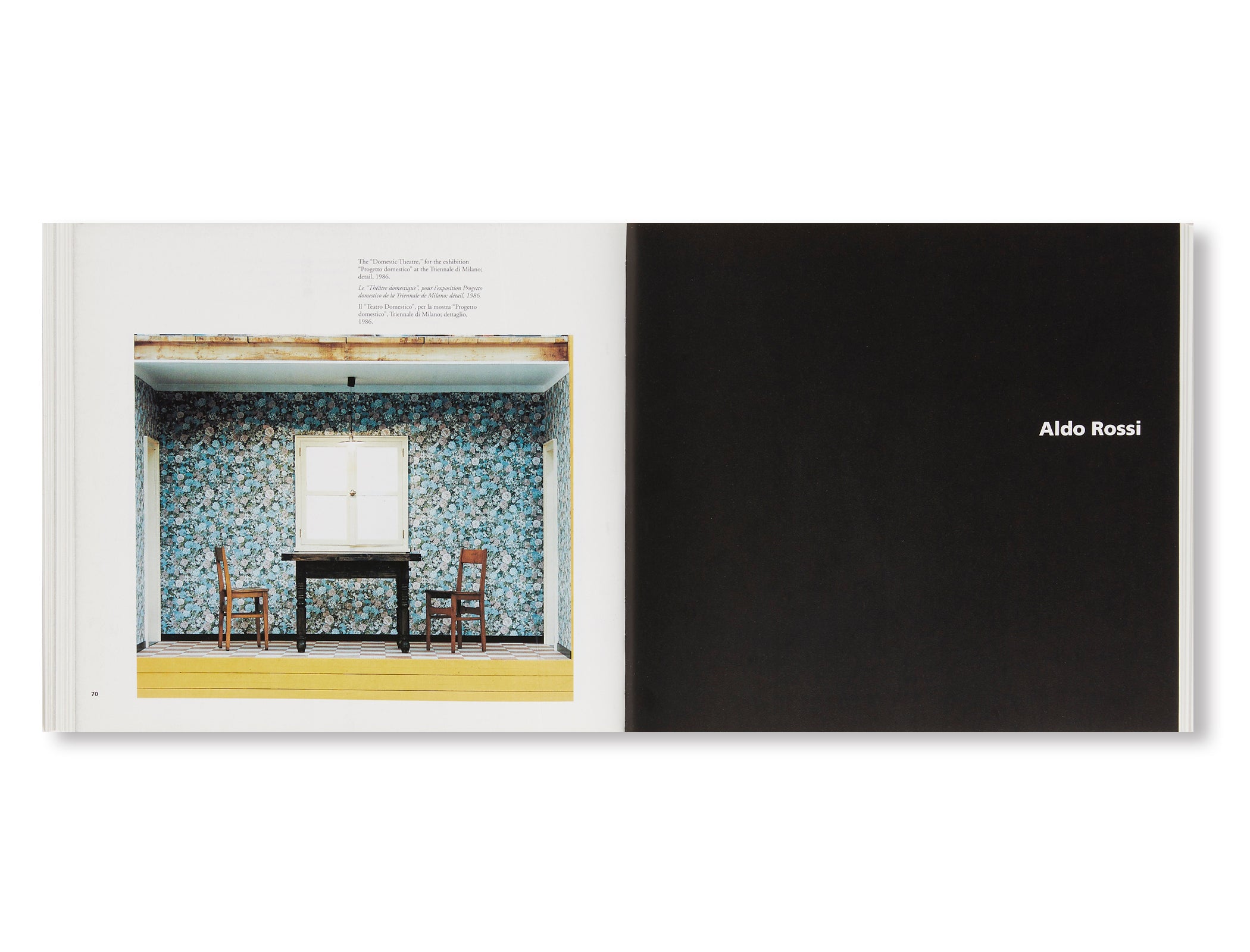 LUIGI GHIRRI/ALDO ROSSI: THINGS WHICH ARE ONLY THEMSELVES by Luigi Ghirri, Aldo Rossi