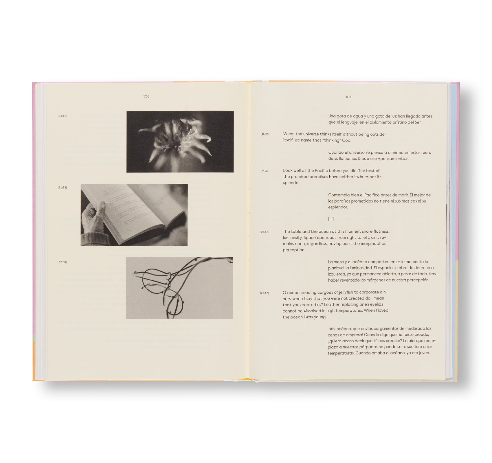 BEHIND THE HORIZON LINE by Etel Adnan