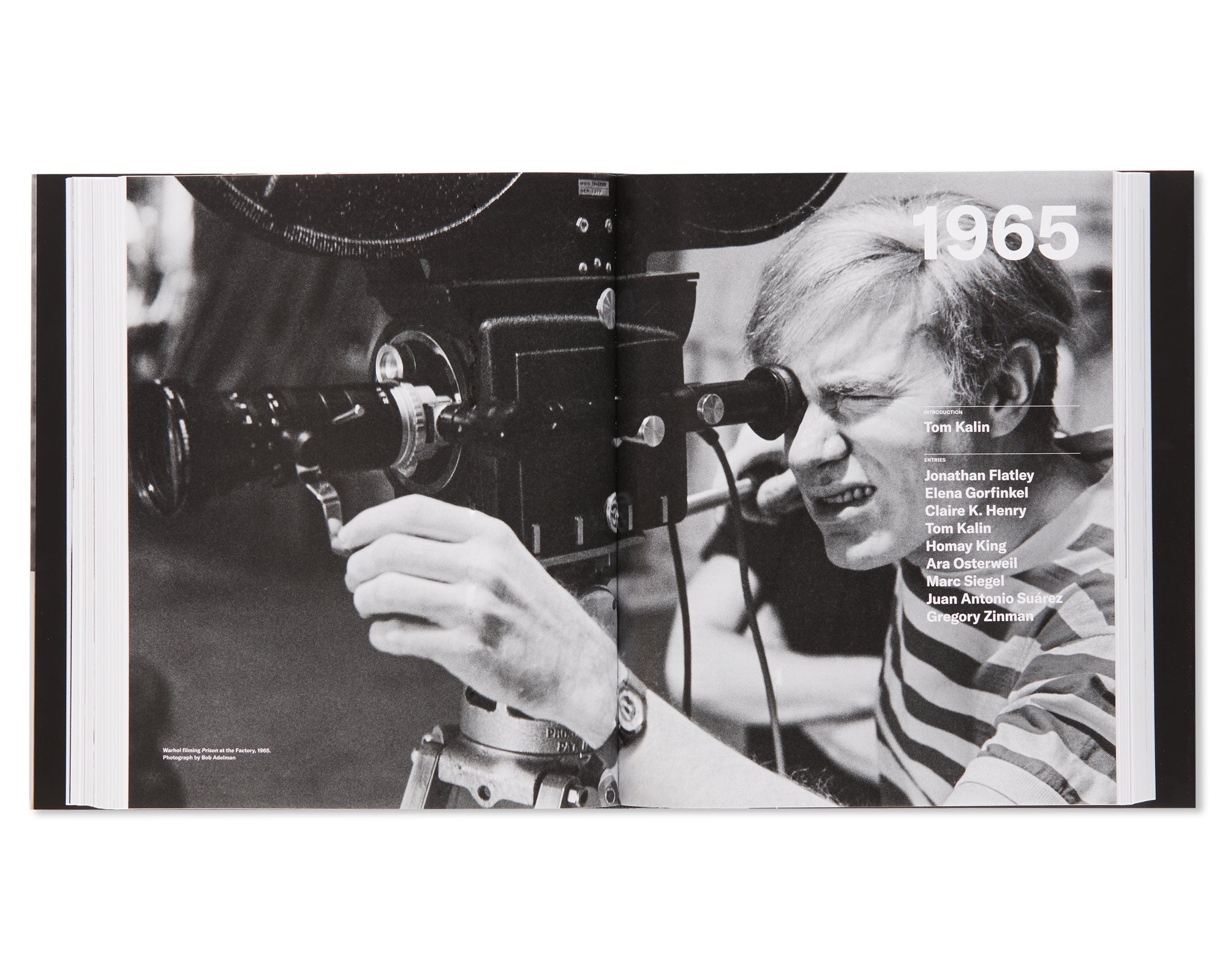 THE FILMS OF ANDY WARHOL CATALOGUE RAISONNE 1963-1965 by Andy Warhol