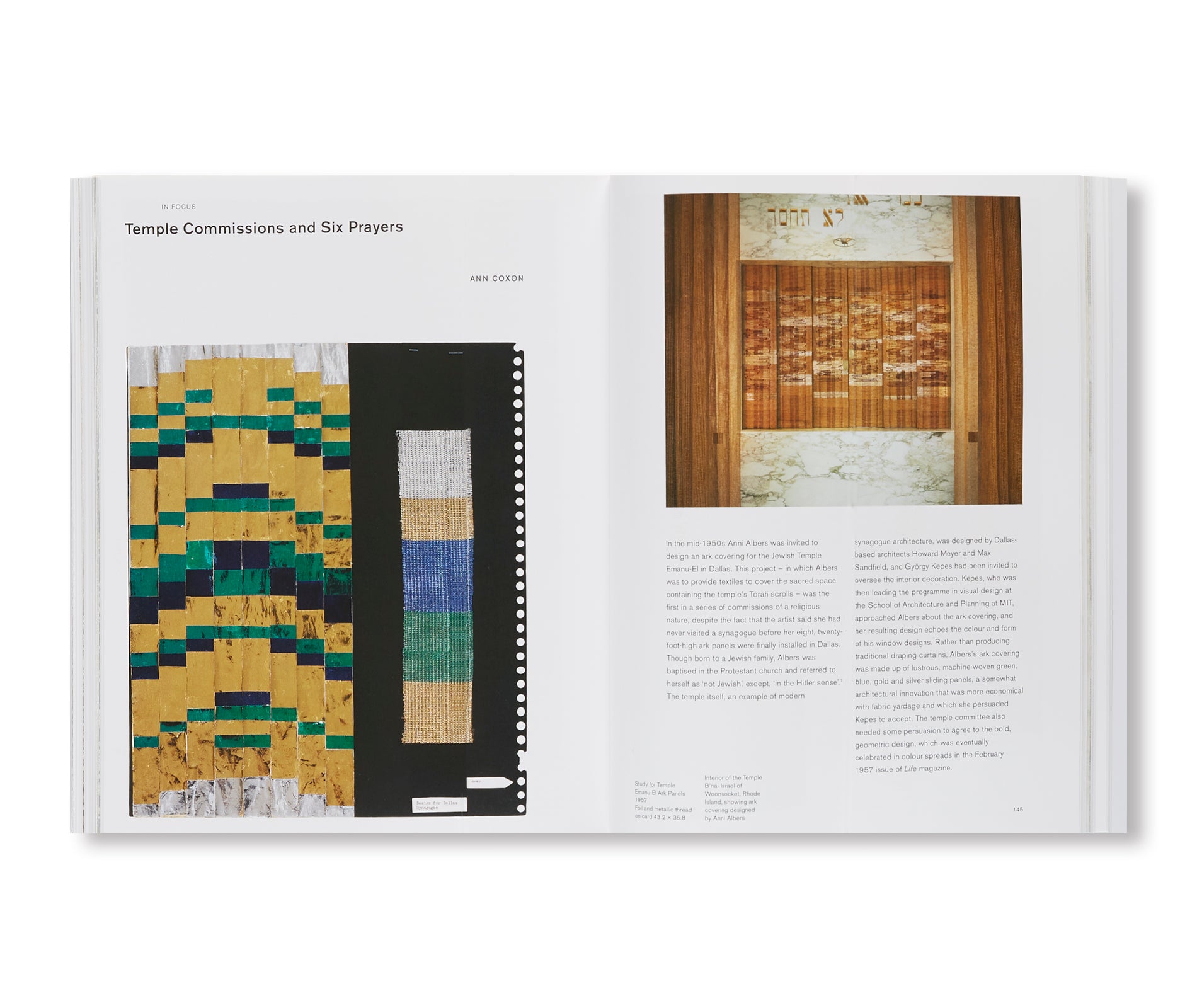 ANNI ALBERS by Anni Albers