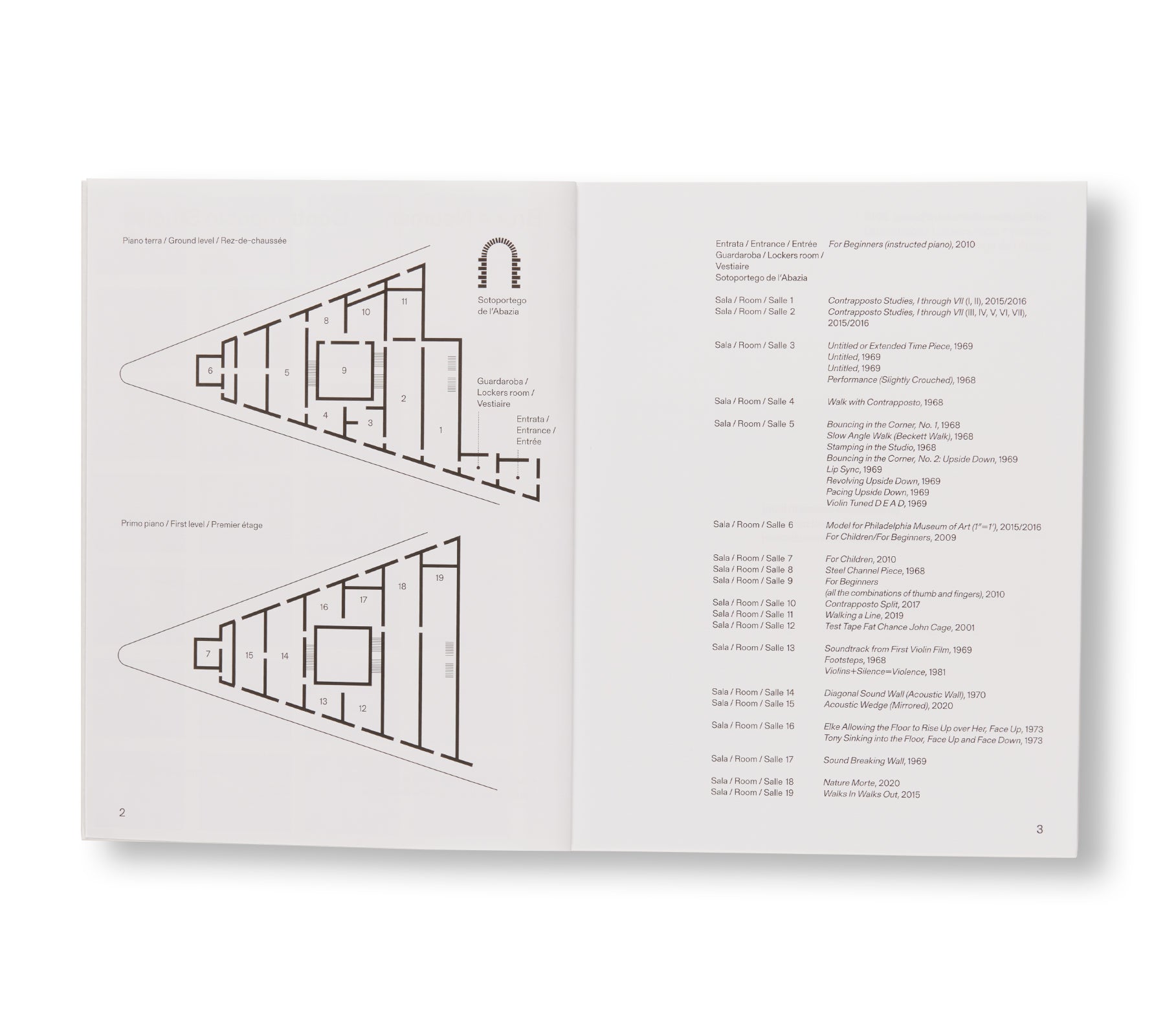 CONTRAPPOSTO STUDIES by Bruce Nauman