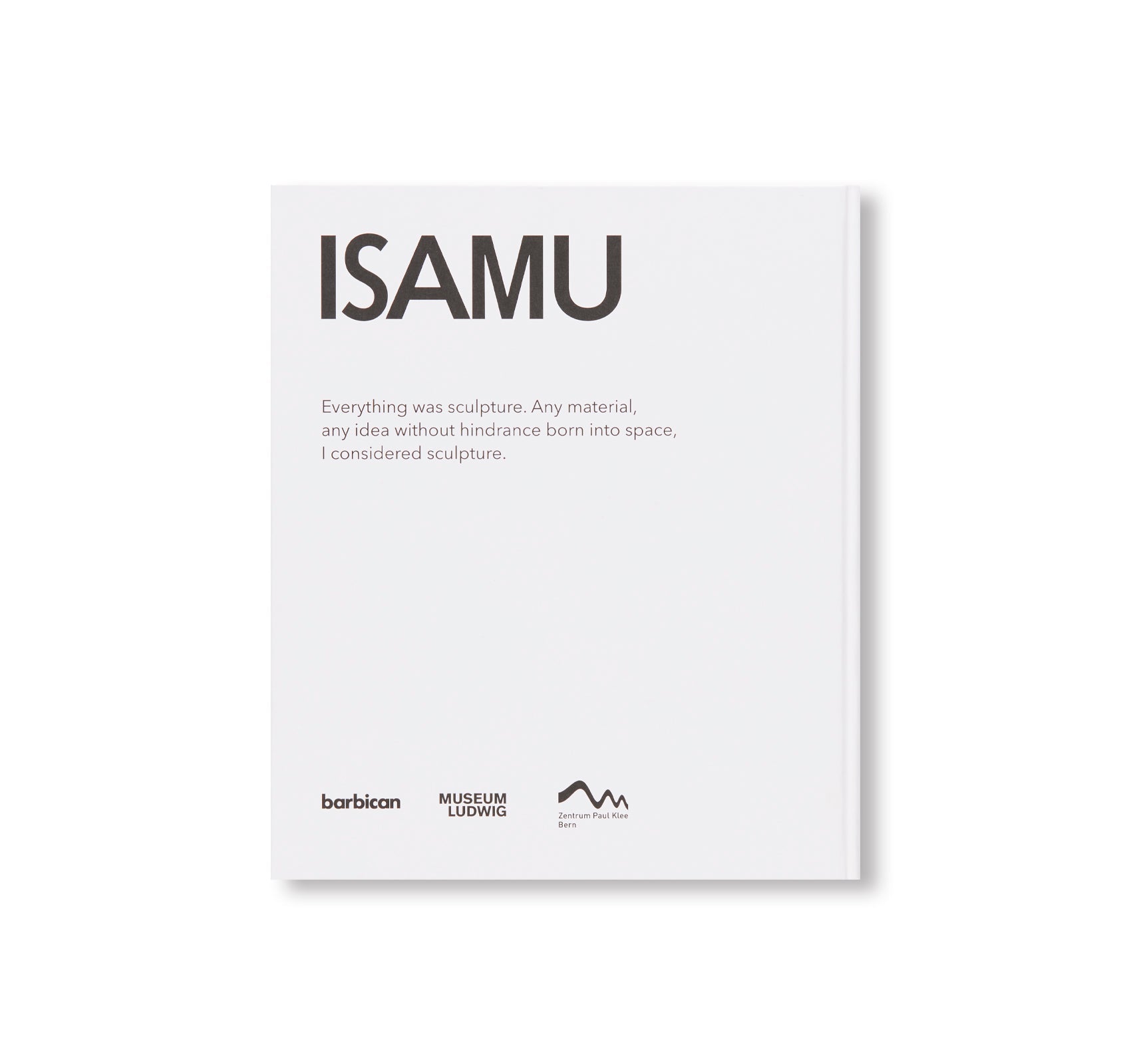 ISAMU NOGUCHI by Isamu Noguchi [SOFTCOVER]