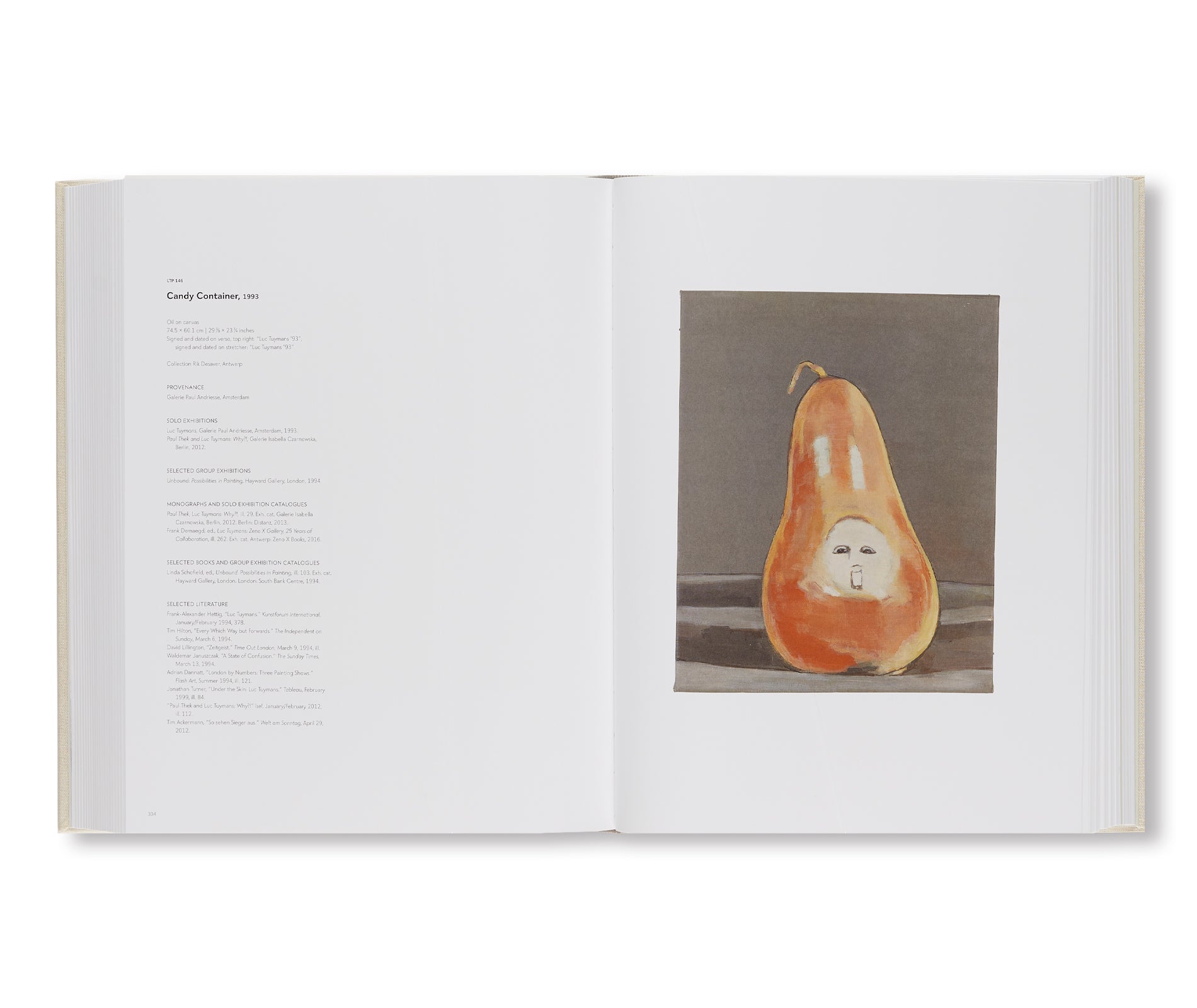 LUC TUYMANS: CATALOGUE RAISONNÉ OF PAINTINGS VOLUME 1, 1972–1994 by Luc Tuymans