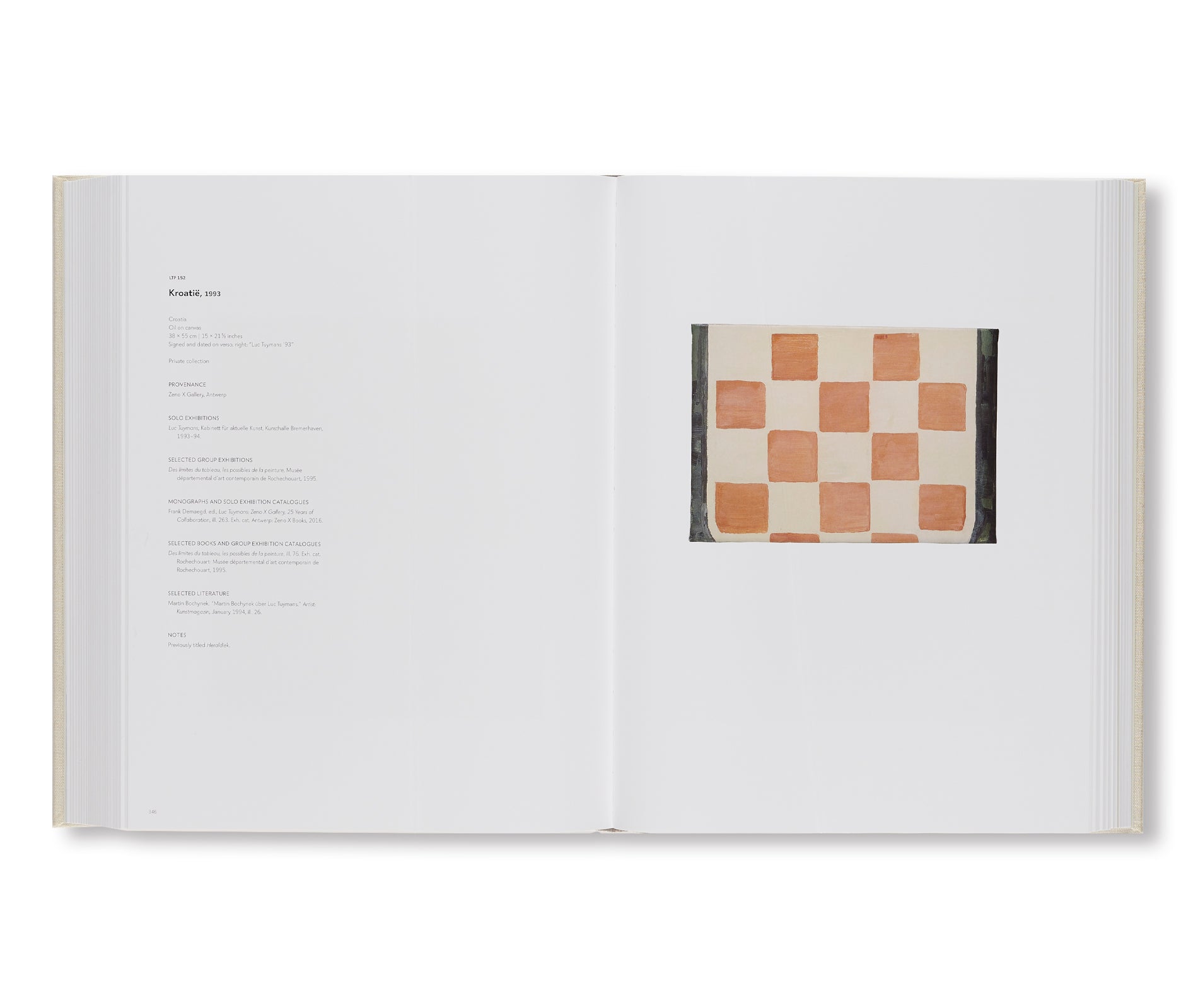 LUC TUYMANS: CATALOGUE RAISONNÉ OF PAINTINGS VOLUME 1, 1972–1994 by Luc Tuymans