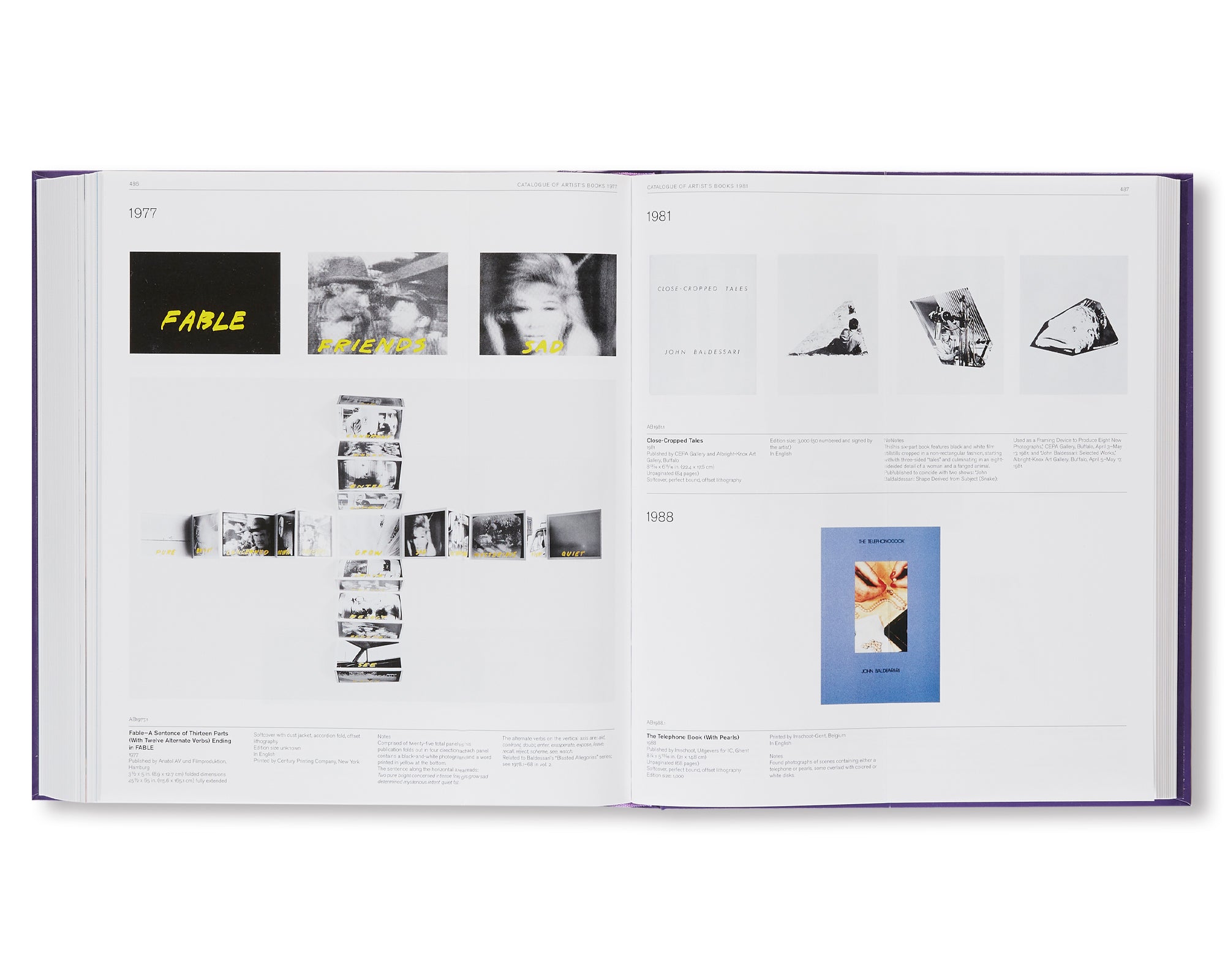 JOHN BALDESSARI: CATALOGUE RAISONNÉ VOL.6 2011-2019 by John Baldessari