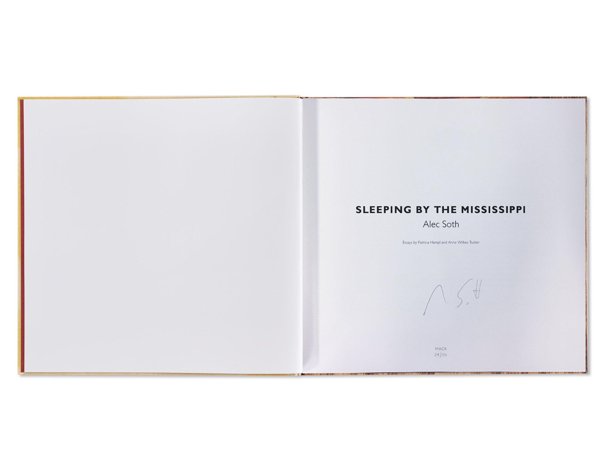 SLEEPING BY THE MISSISSIPPI by Alec Soth [SPECIAL EDITION]