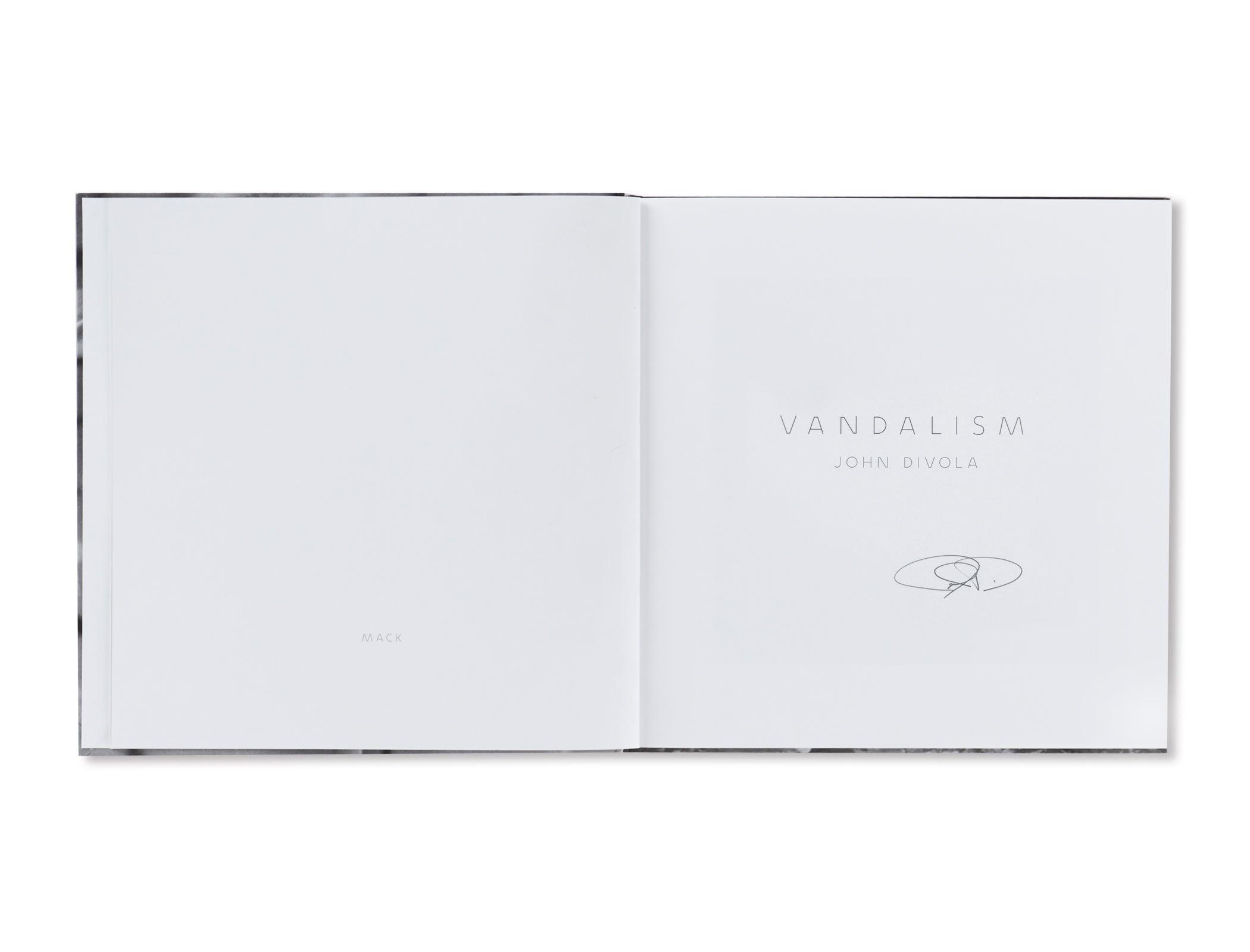 VANDALISM by John Divola [SIGNED]