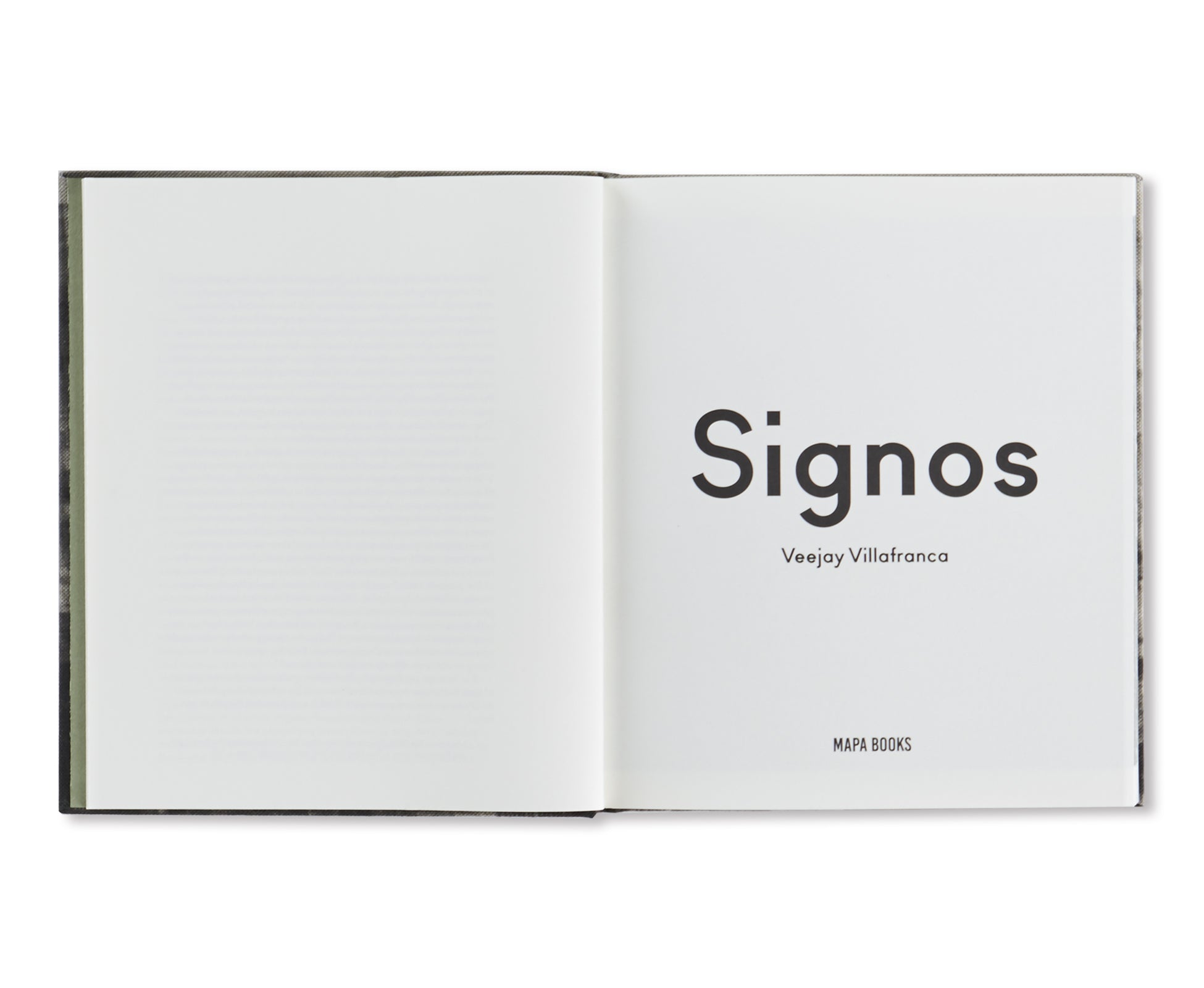 SIGNOS by Veejay Villafranca [SIGNED]