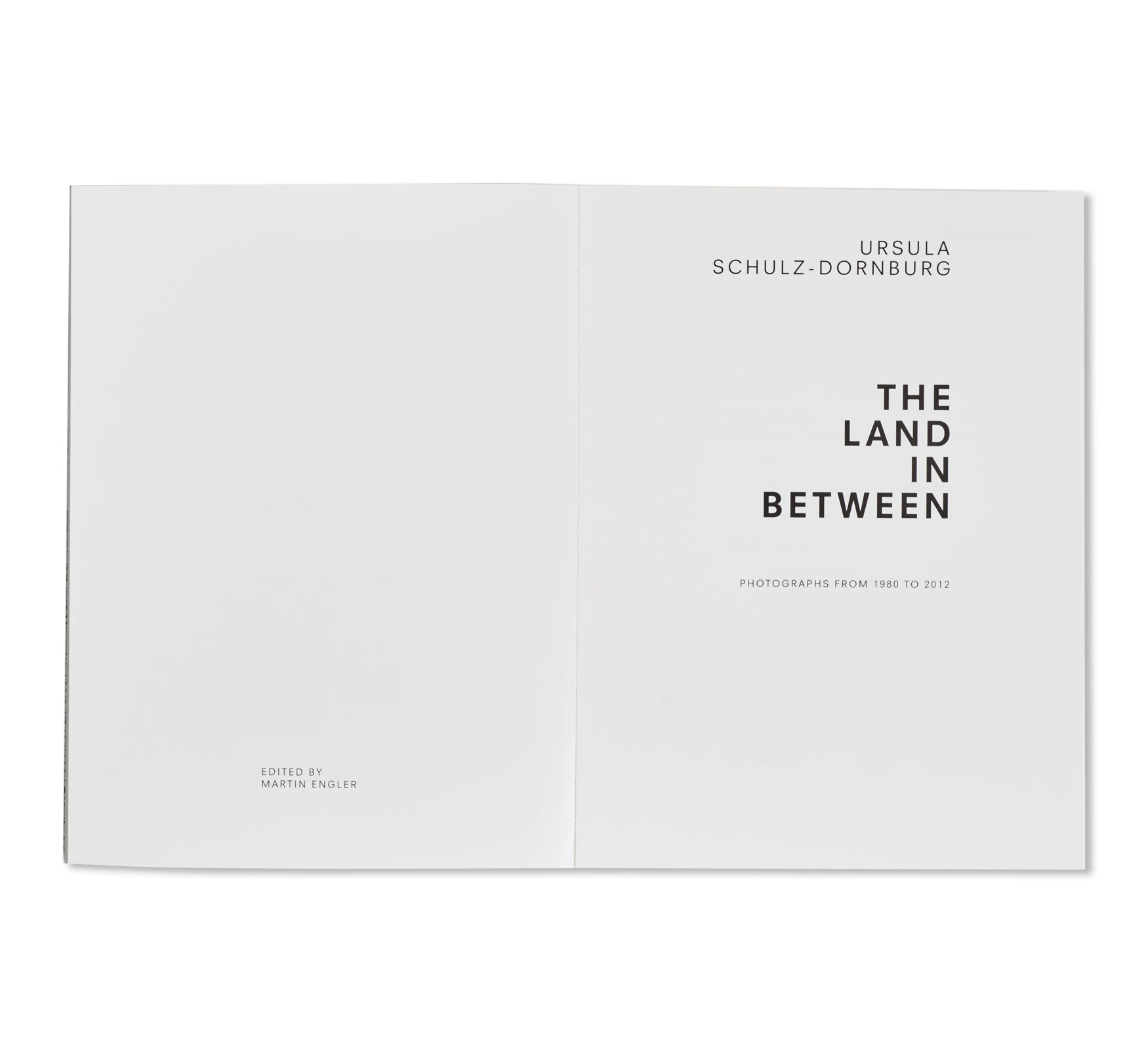 THE LAND IN BETWEEN by Ursula Schulz-Dornburg