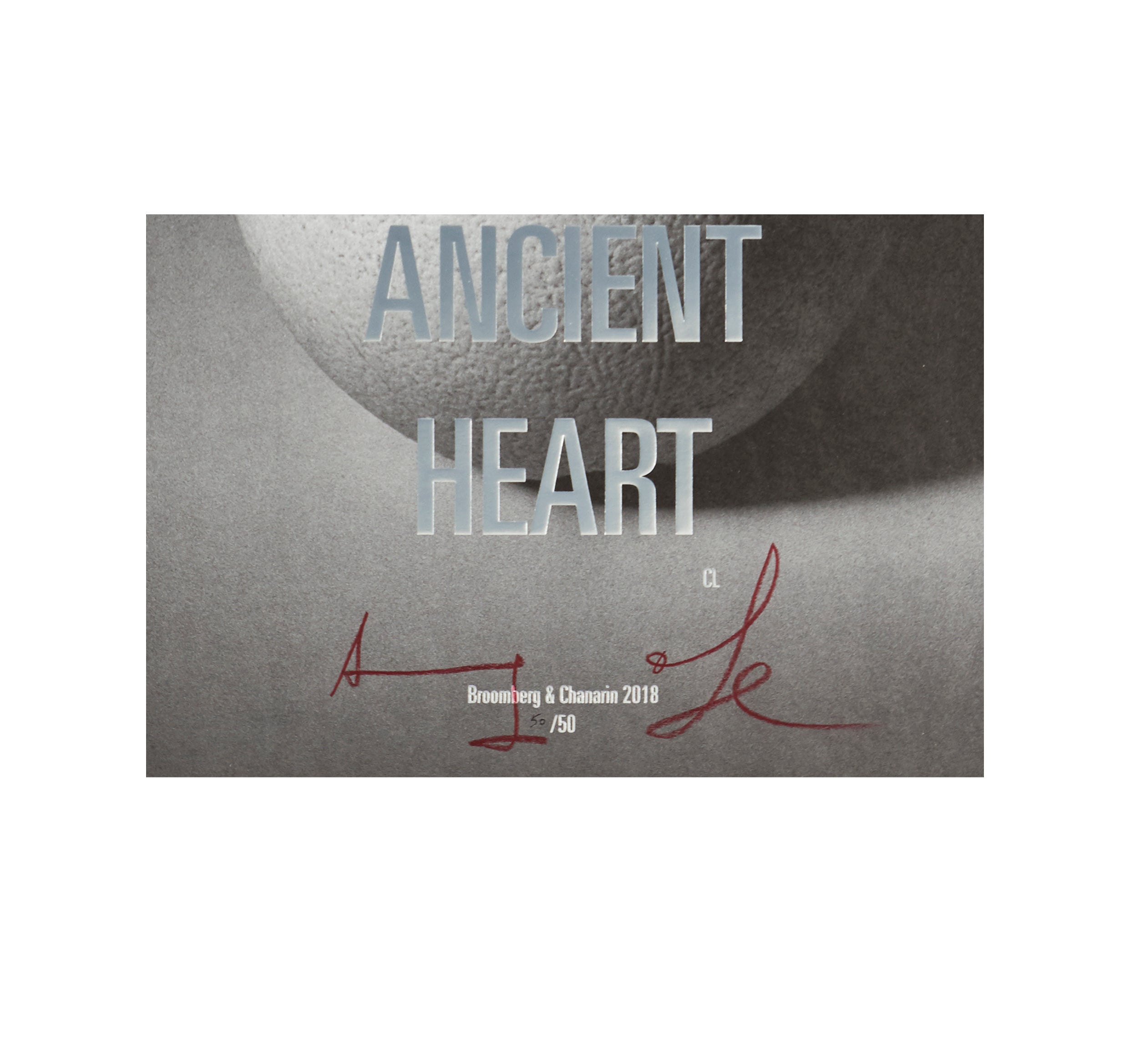 THE FUTURE HAS AN ANCIENT HEART - LIMITED POSTER by Adam Broomberg & Oliver Chanarin [EXCLUSIVE]