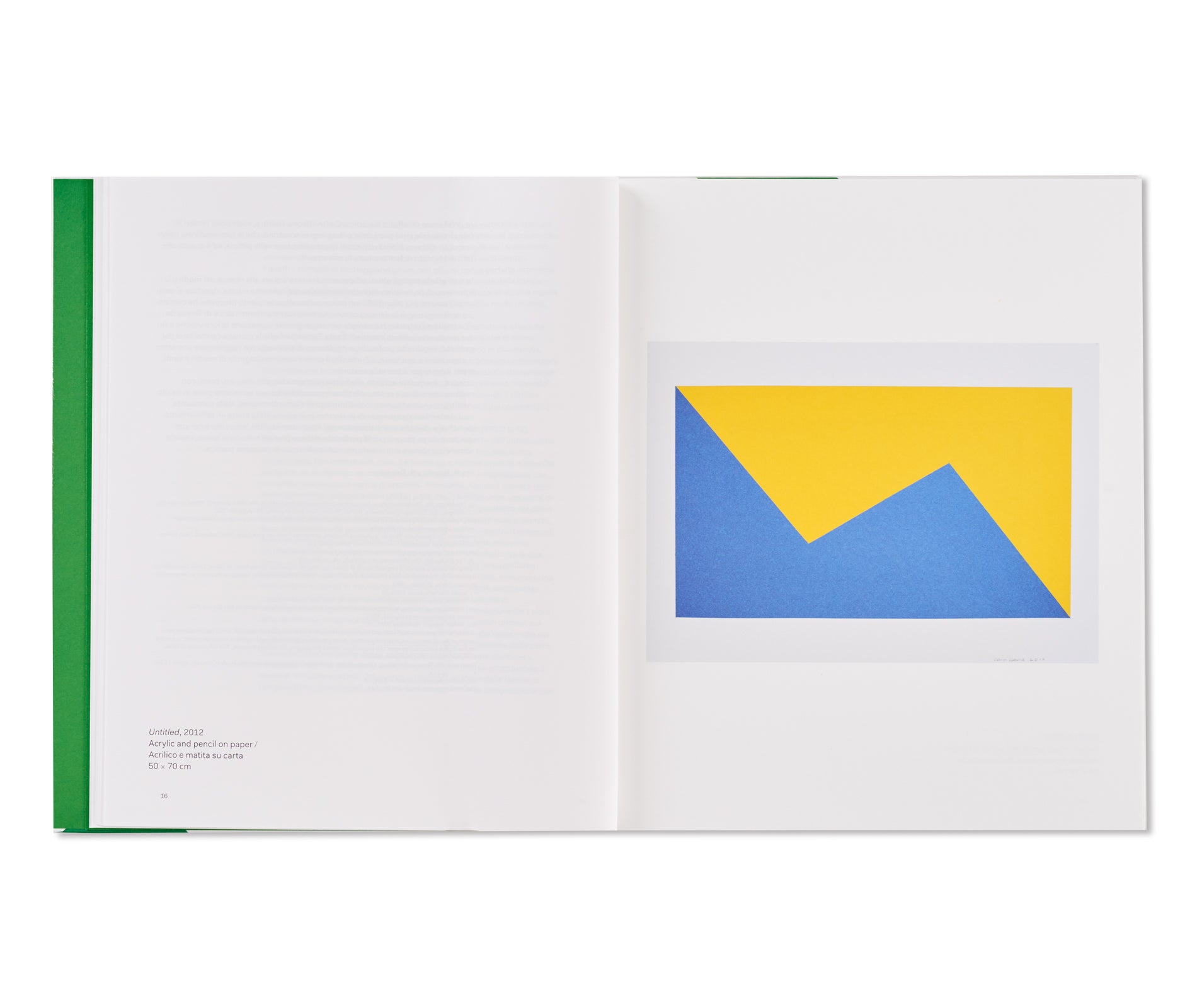 WORKS ON PAPER / OPERE SU CARTA 2010-2012 by Carmen Herrera