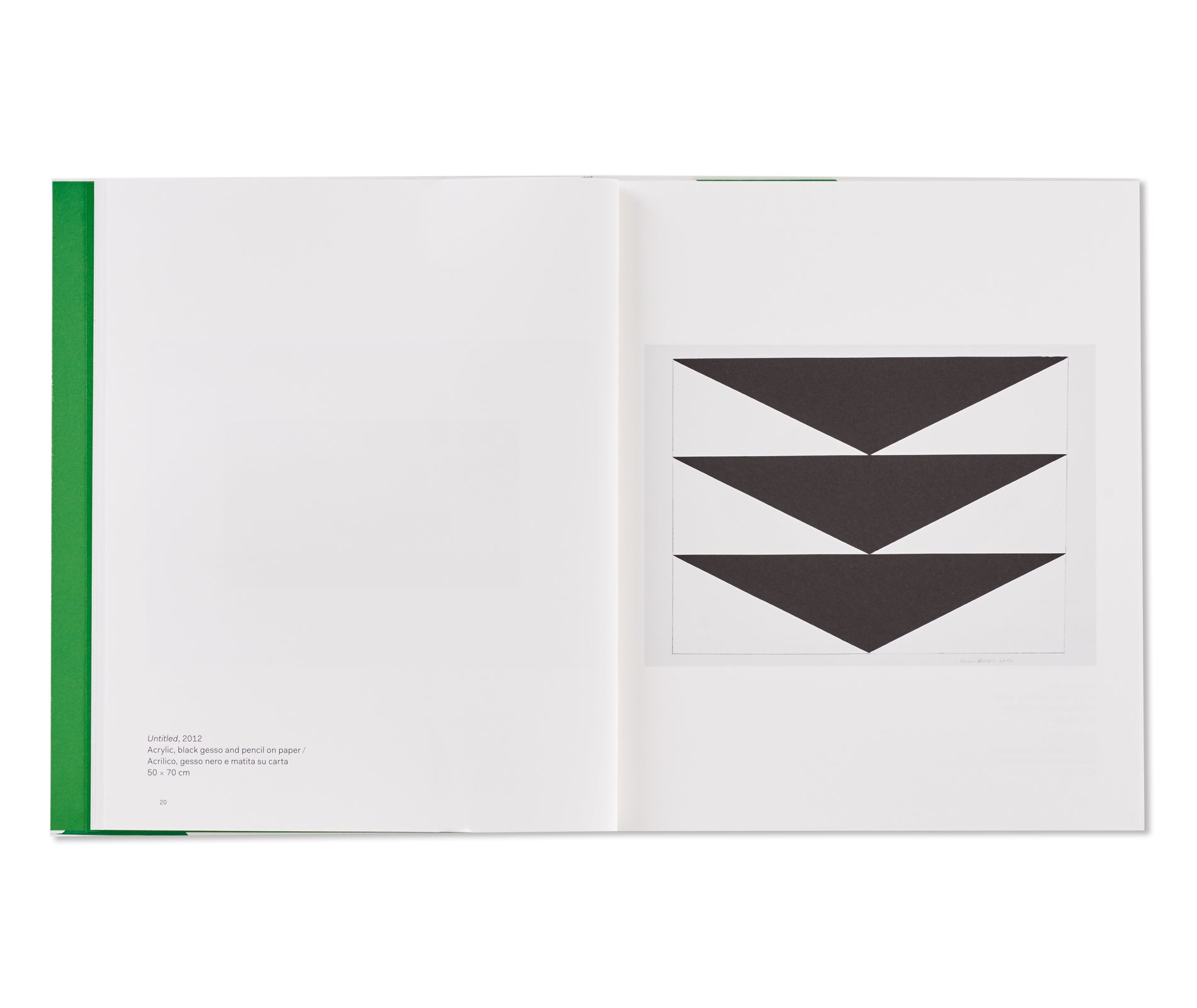 WORKS ON PAPER / OPERE SU CARTA 2010-2012 by Carmen Herrera