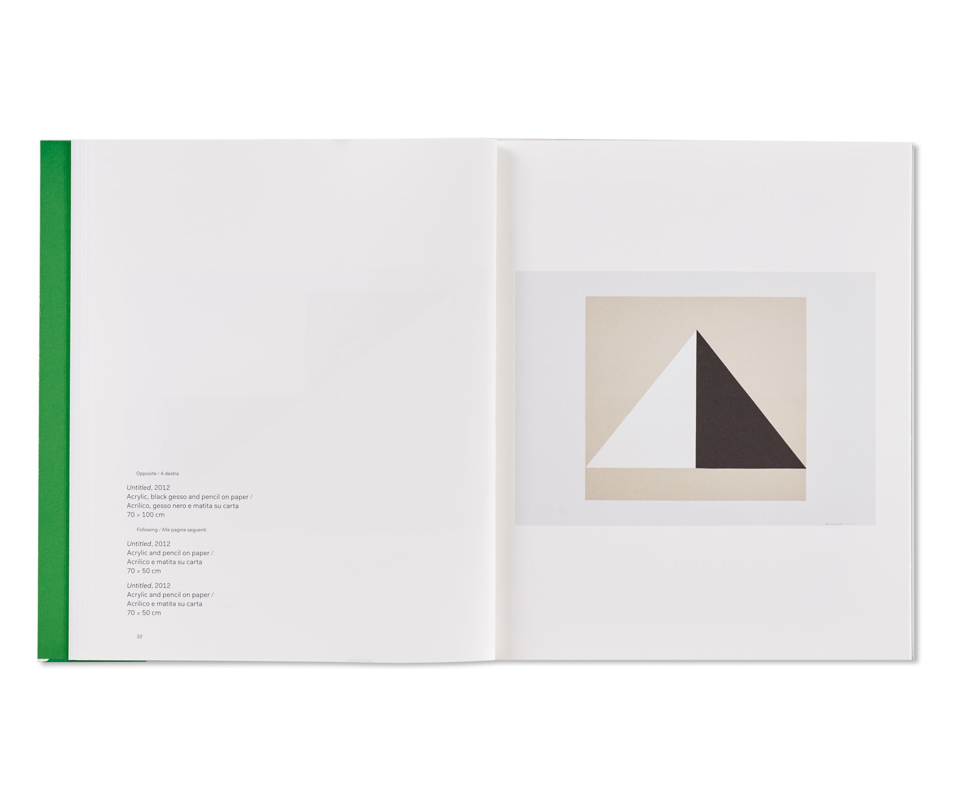 WORKS ON PAPER / OPERE SU CARTA 2010-2012 by Carmen Herrera