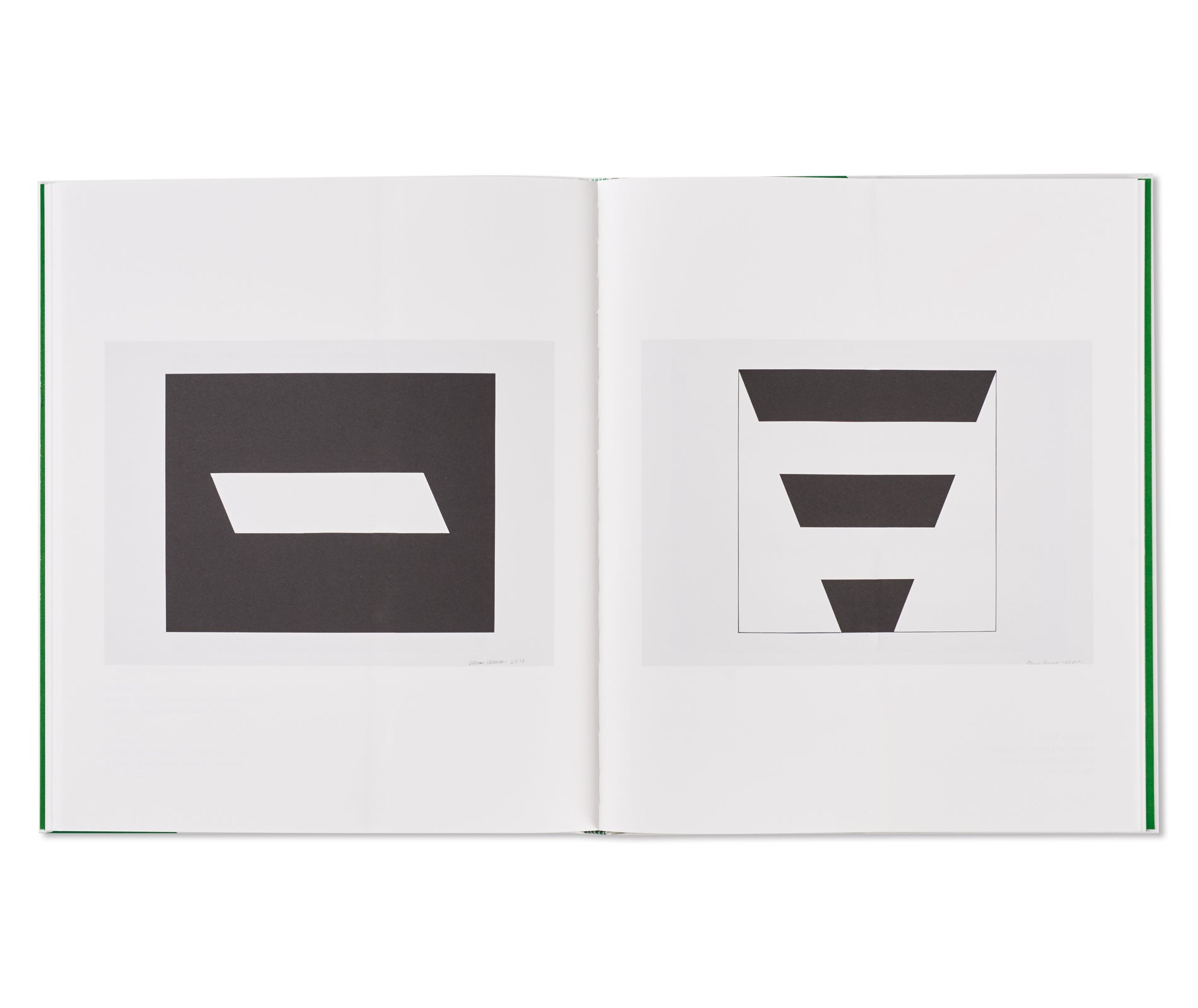 WORKS ON PAPER / OPERE SU CARTA 2010-2012 by Carmen Herrera