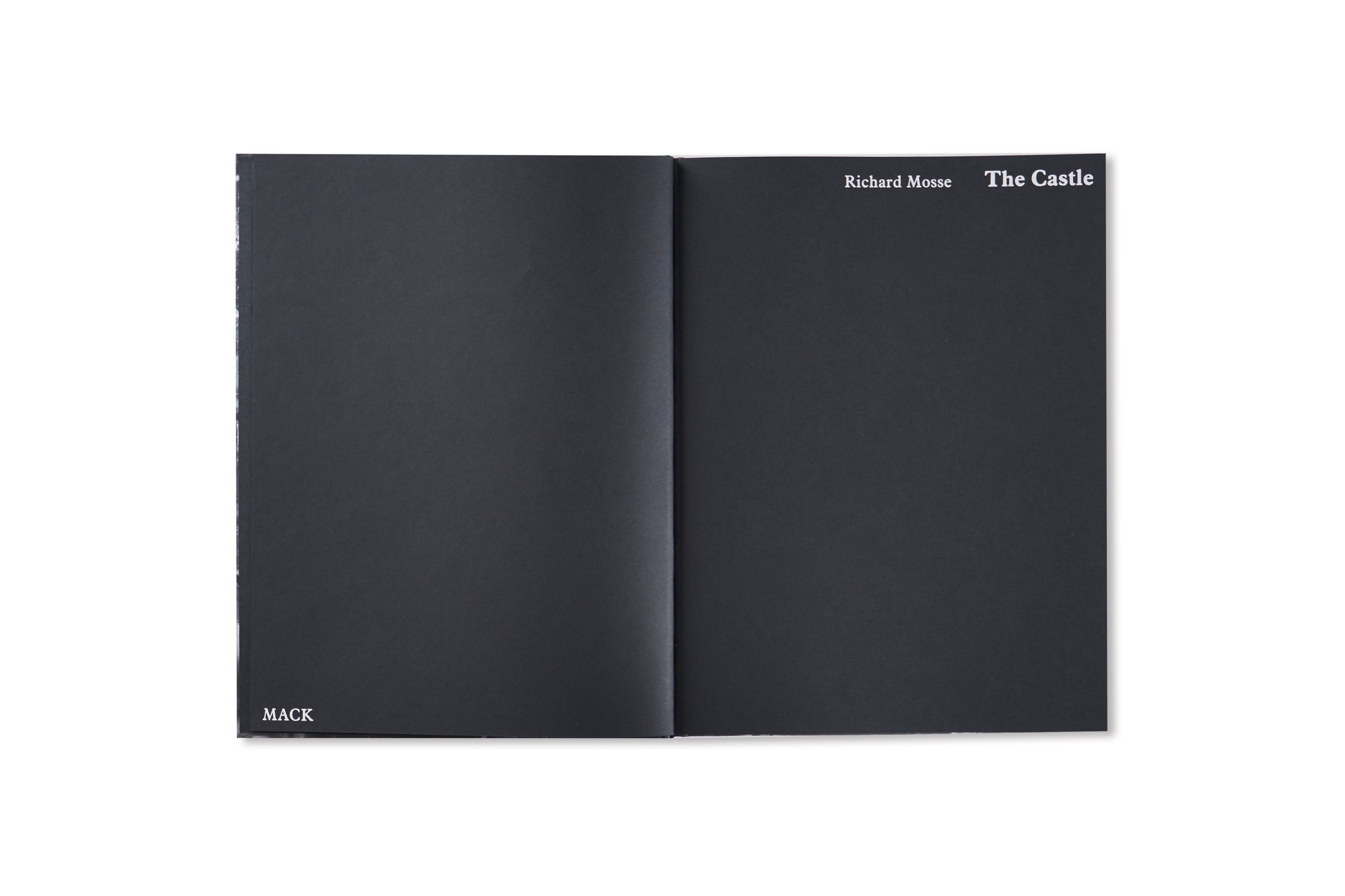 THE CASTLE by Richard Mosse [FIRST EDITION, SECOND PRINTING]