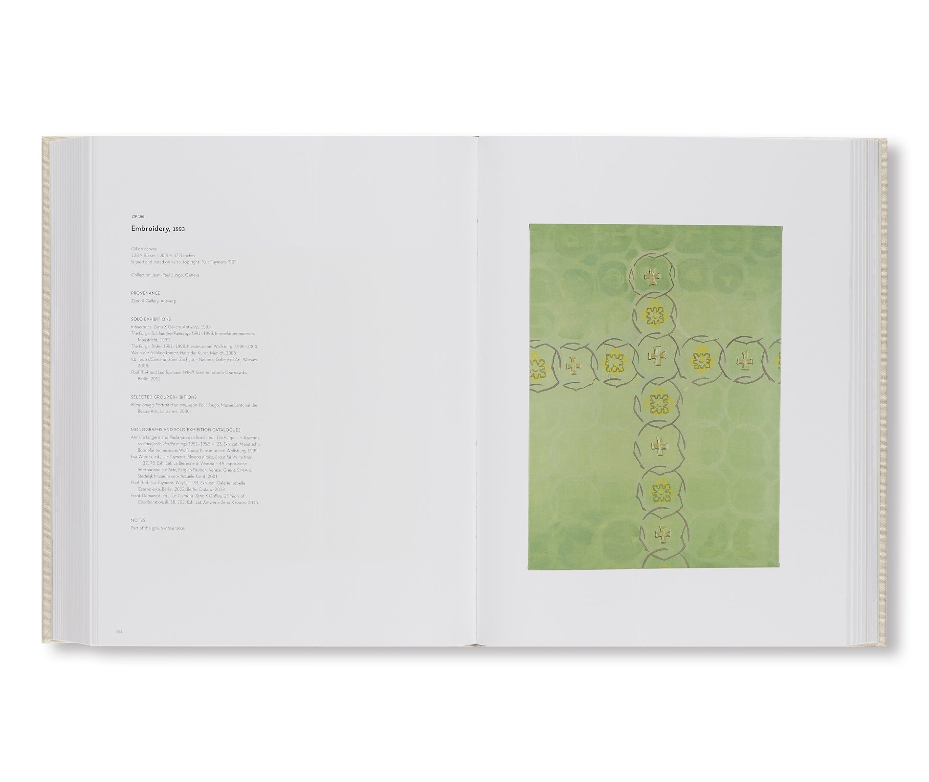 LUC TUYMANS: CATALOGUE RAISONNÉ OF PAINTINGS VOLUME 1, 1972–1994 by Luc Tuymans