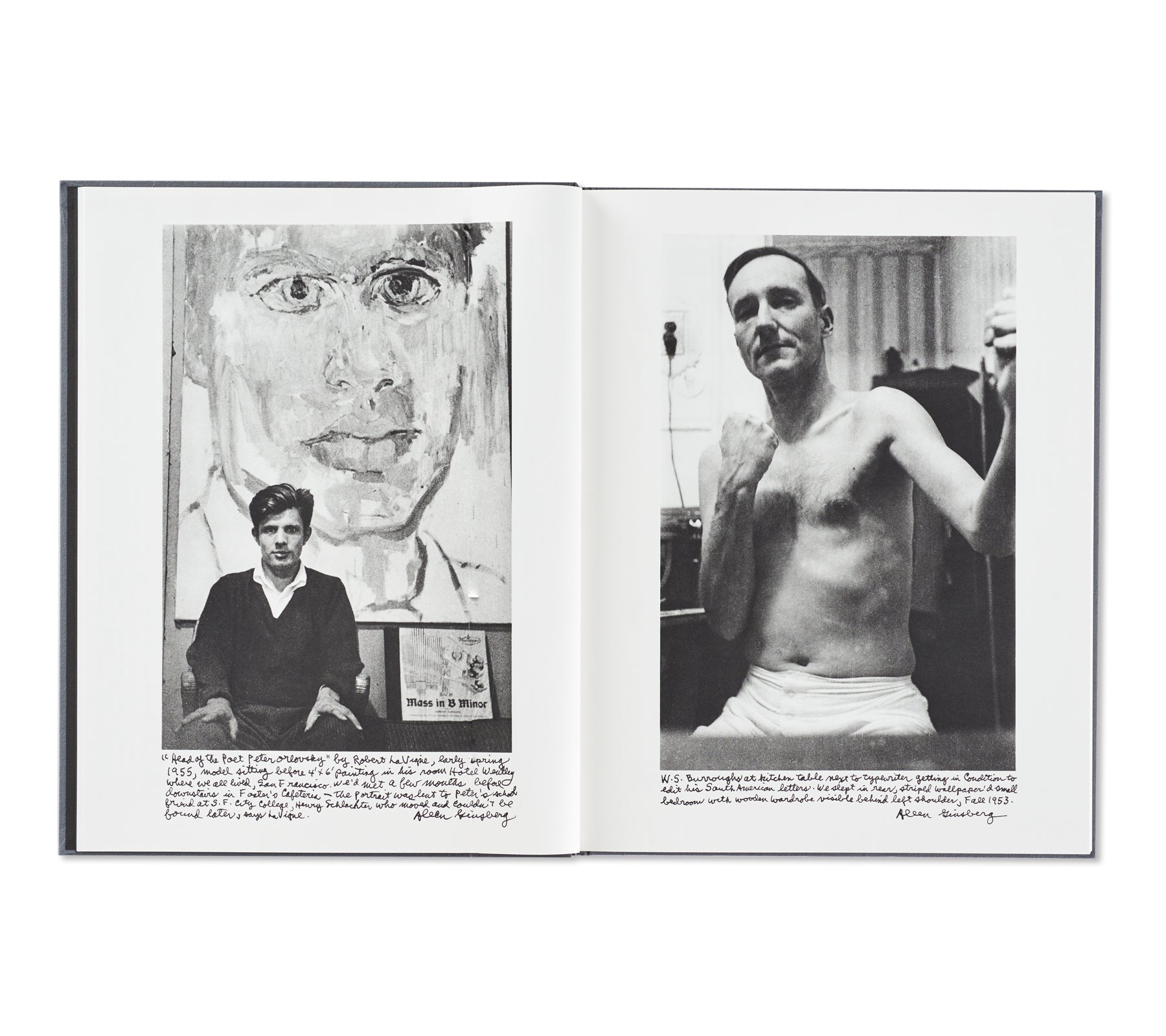 PHOTOGRAPHS by Allen Ginsberg