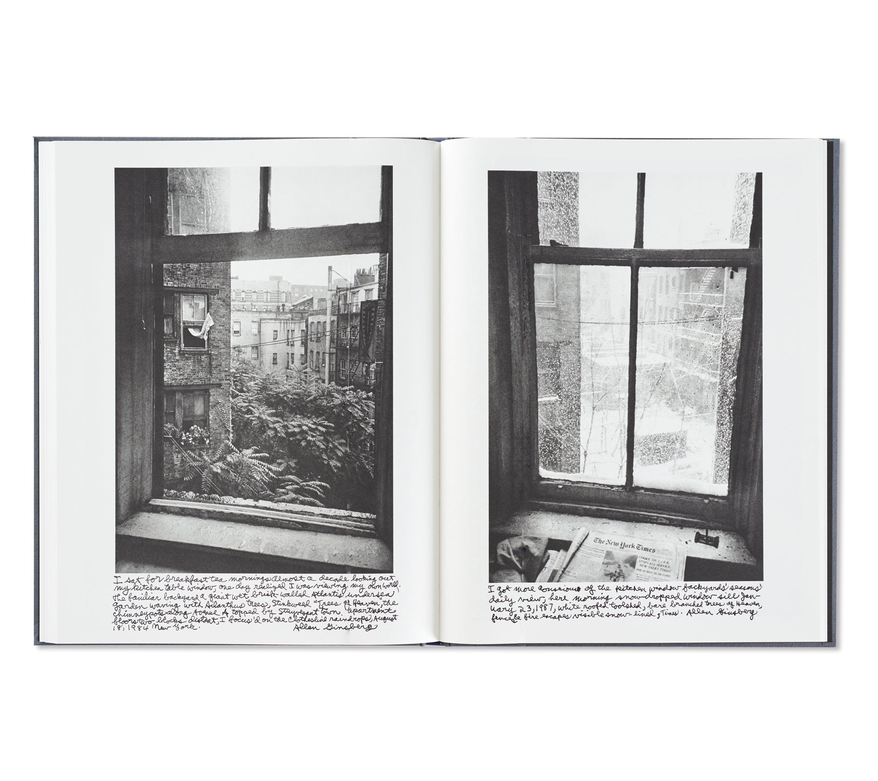 PHOTOGRAPHS by Allen Ginsberg