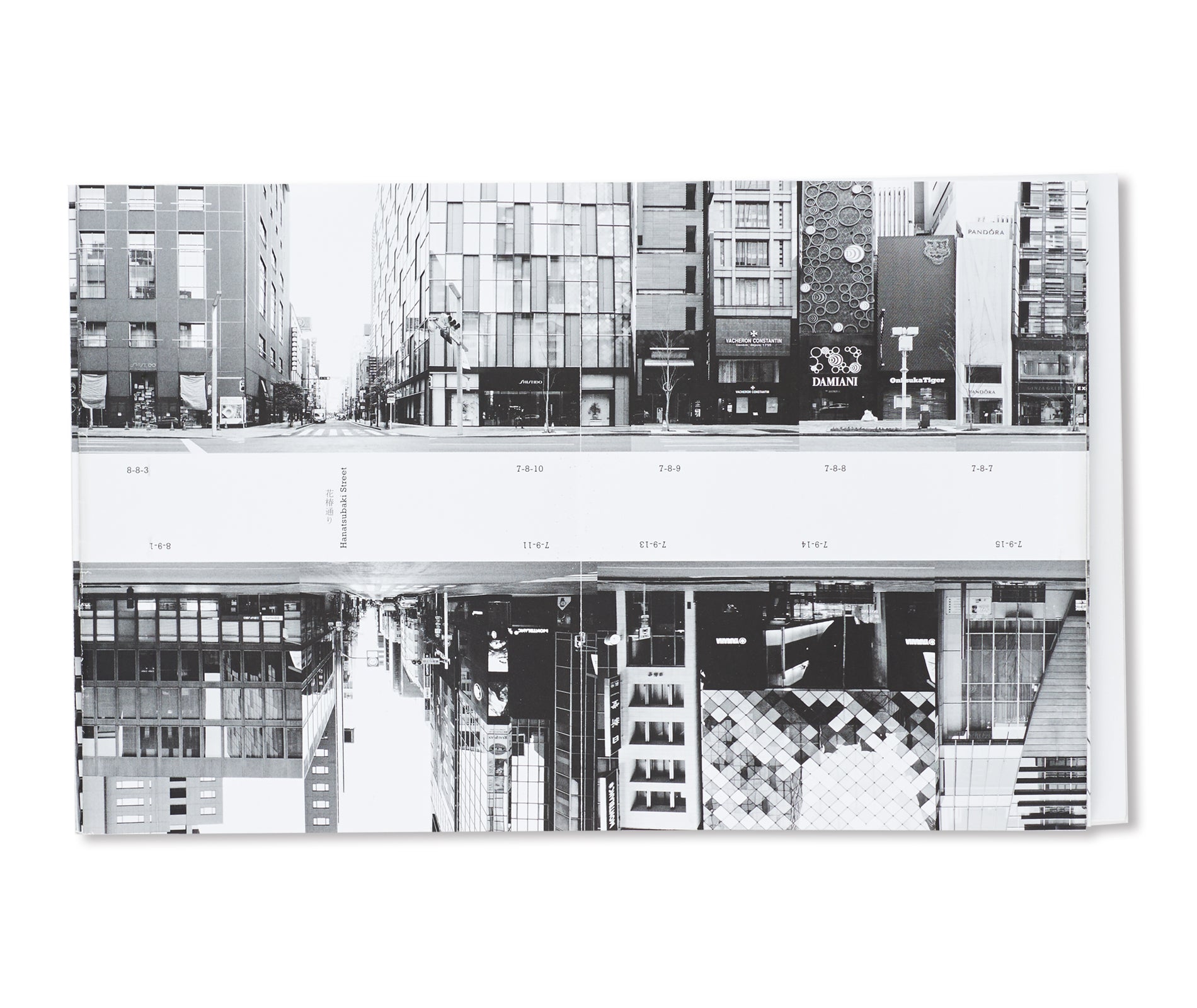 GINZA HACCHO / EVERY BUILDING ON THE GINZA STRIP by Michalis Pichler