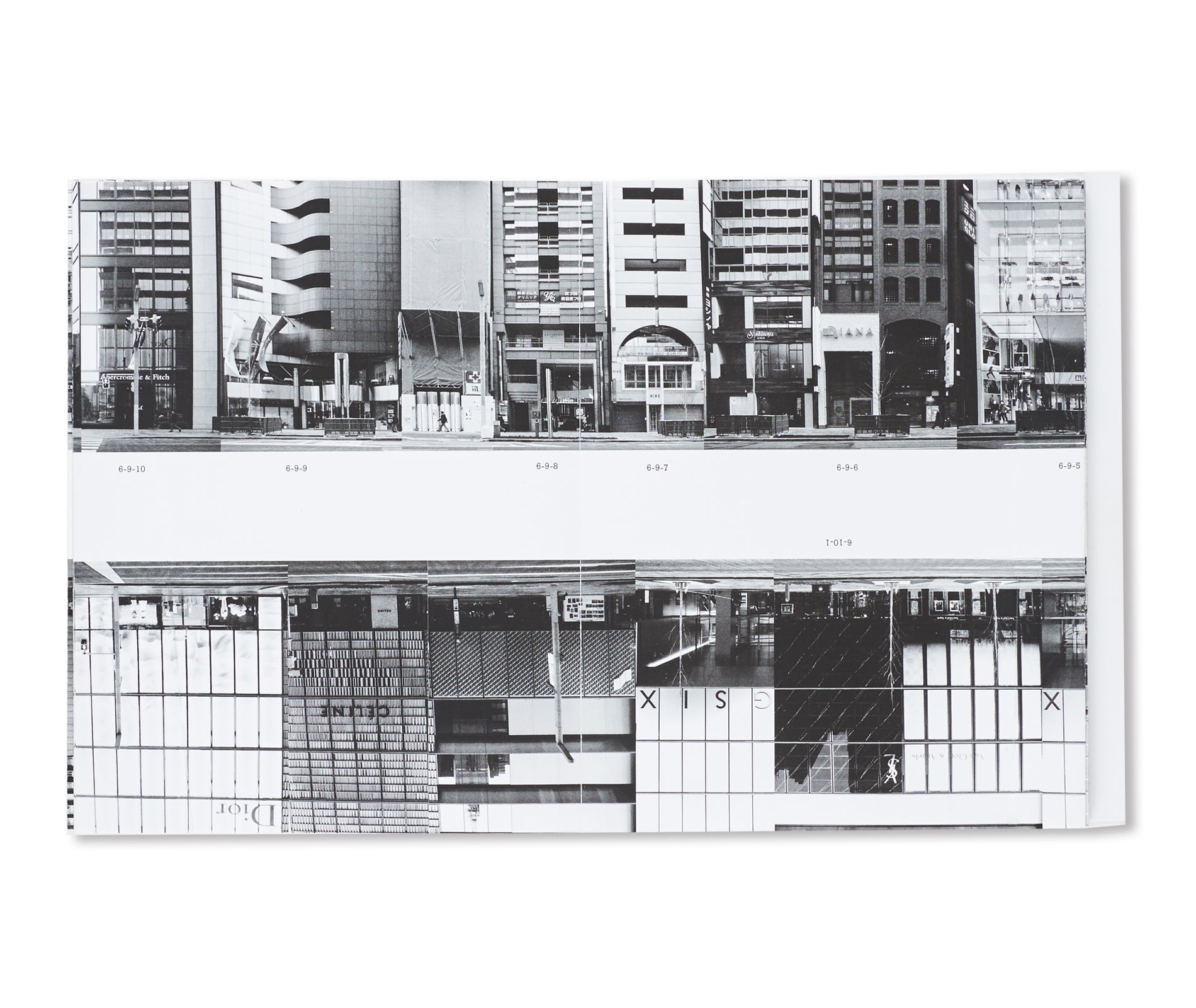 GINZA HACCHO / EVERY BUILDING ON THE GINZA STRIP by Michalis Pichler