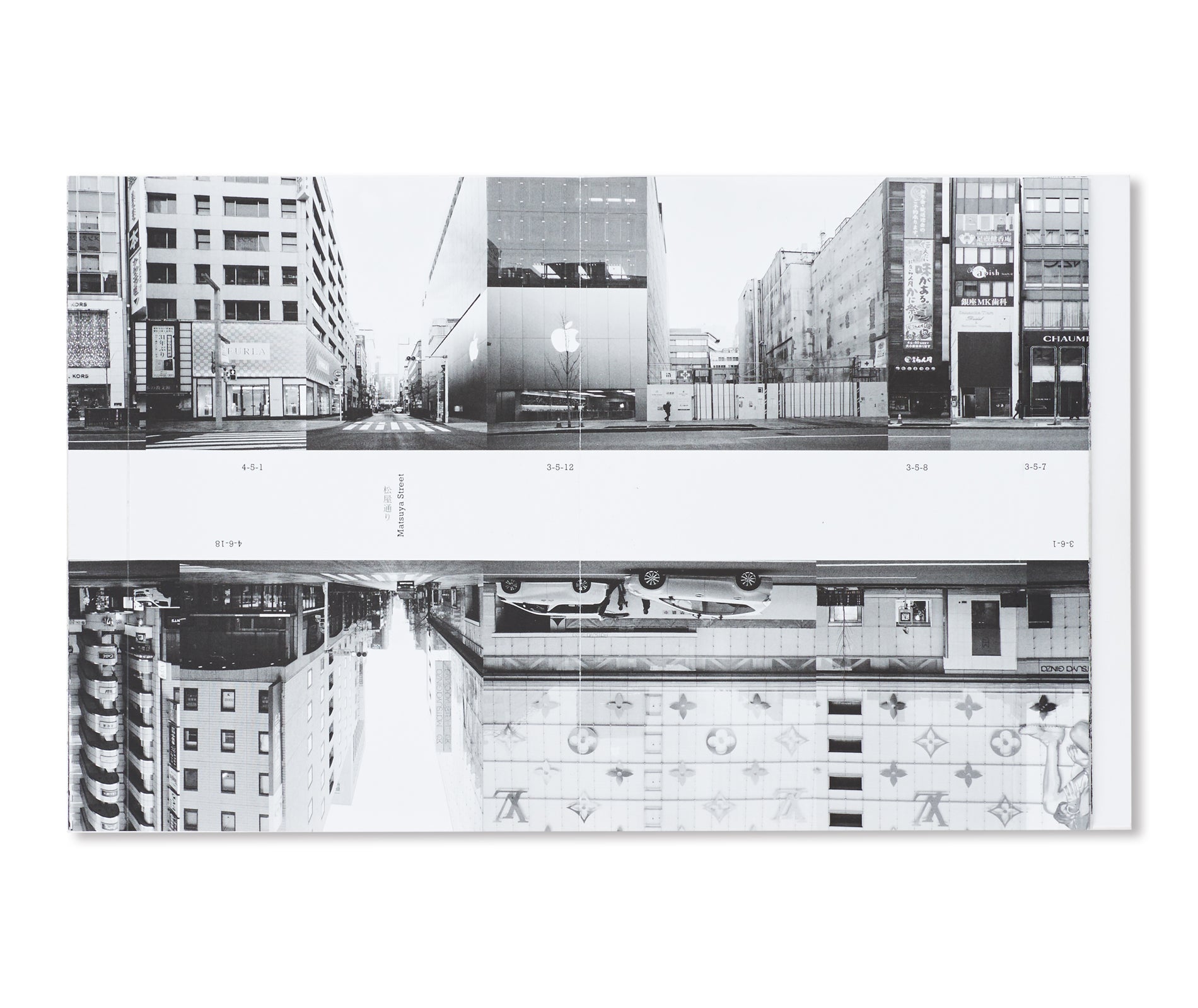 GINZA HACCHO / EVERY BUILDING ON THE GINZA STRIP by Michalis Pichler