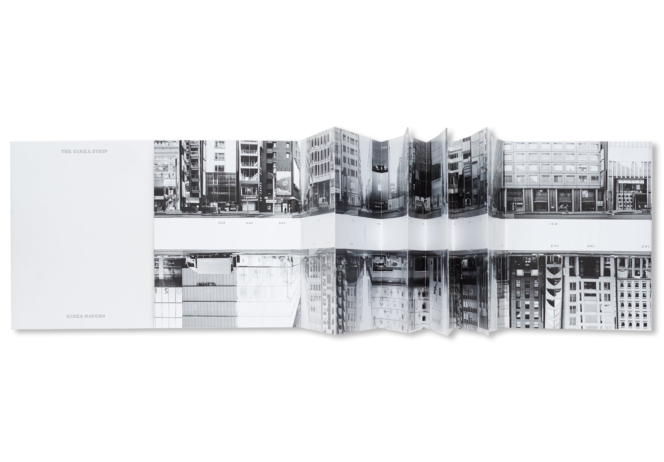 GINZA HACCHO / EVERY BUILDING ON THE GINZA STRIP by Michalis Pichler