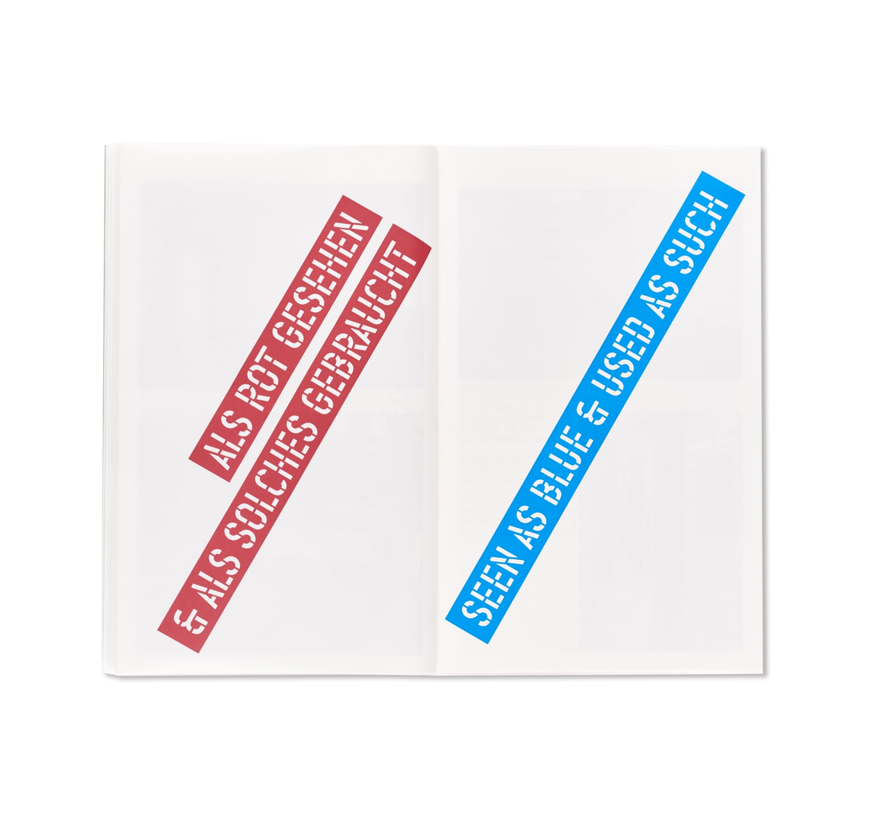 BENT & BROKEN SHAFTS OF LIGHT by Lawrence Weiner