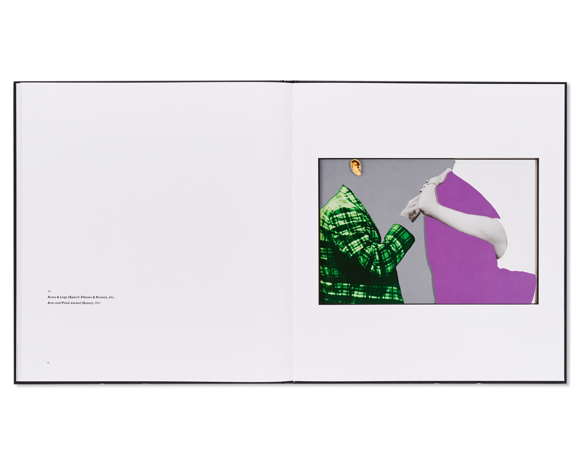 ARMS AND LEGS (SPECIF. ELBOWS & KNEES), ETC. by John Baldessari