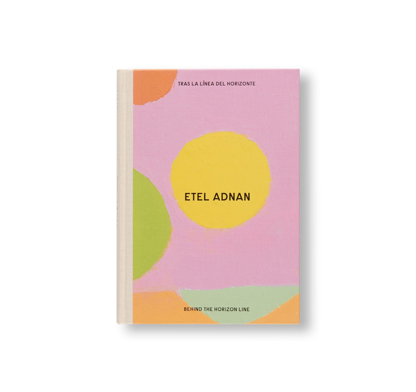 BEHIND THE HORIZON LINE by Etel Adnan