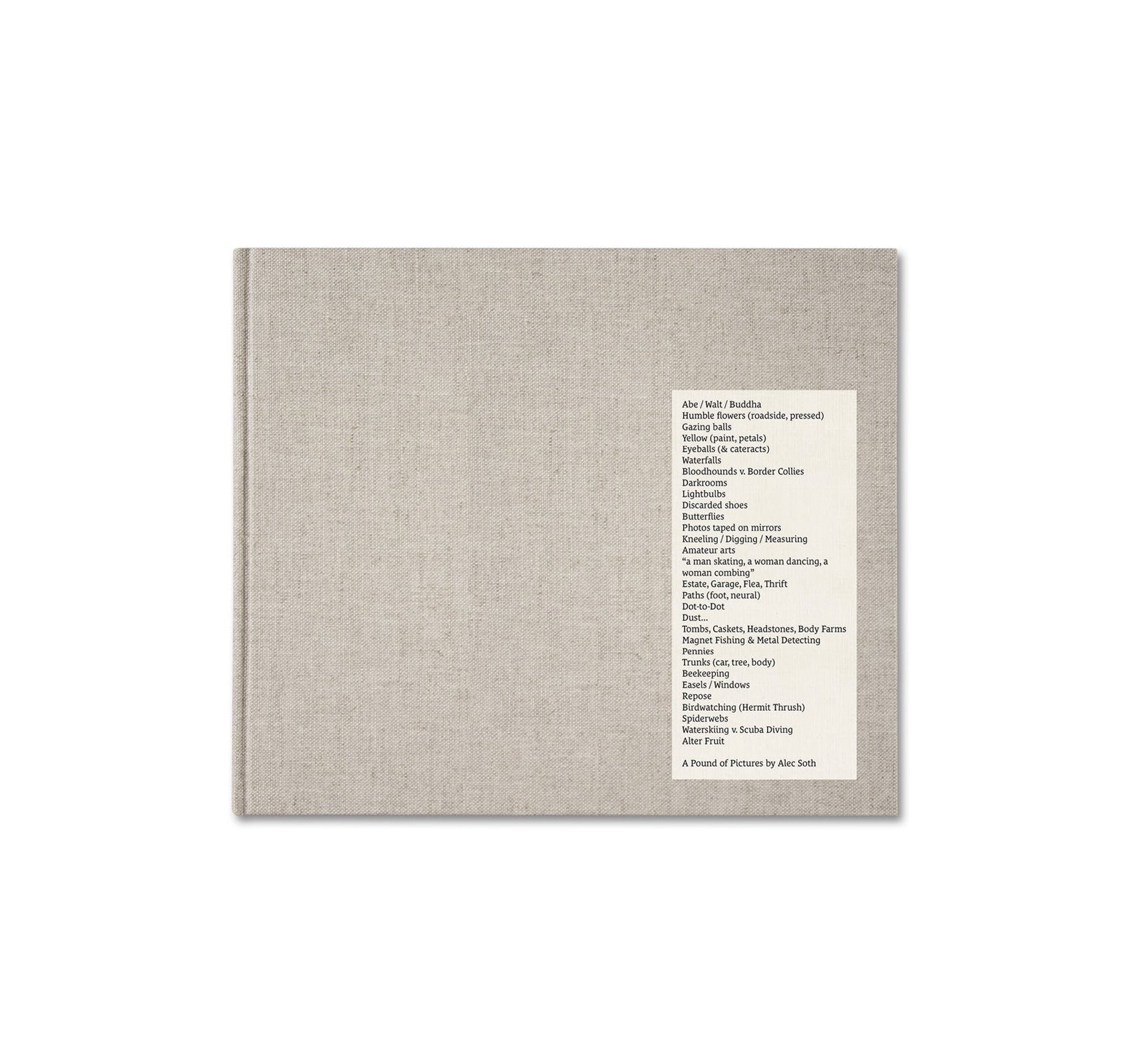 A POUND OF PICTURES by Alec Soth [SPECIAL EDITION]