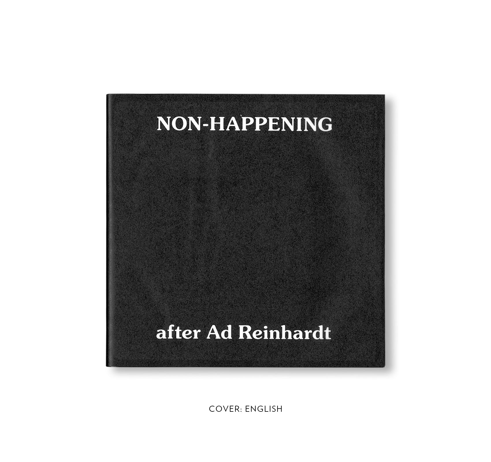 NON-HAPPENING AFTER AD REINHARDT - SAINT-MARTIN BOOKSHOP / MUSEUM OF MISTAKES 2021 by Pierre Leguillon