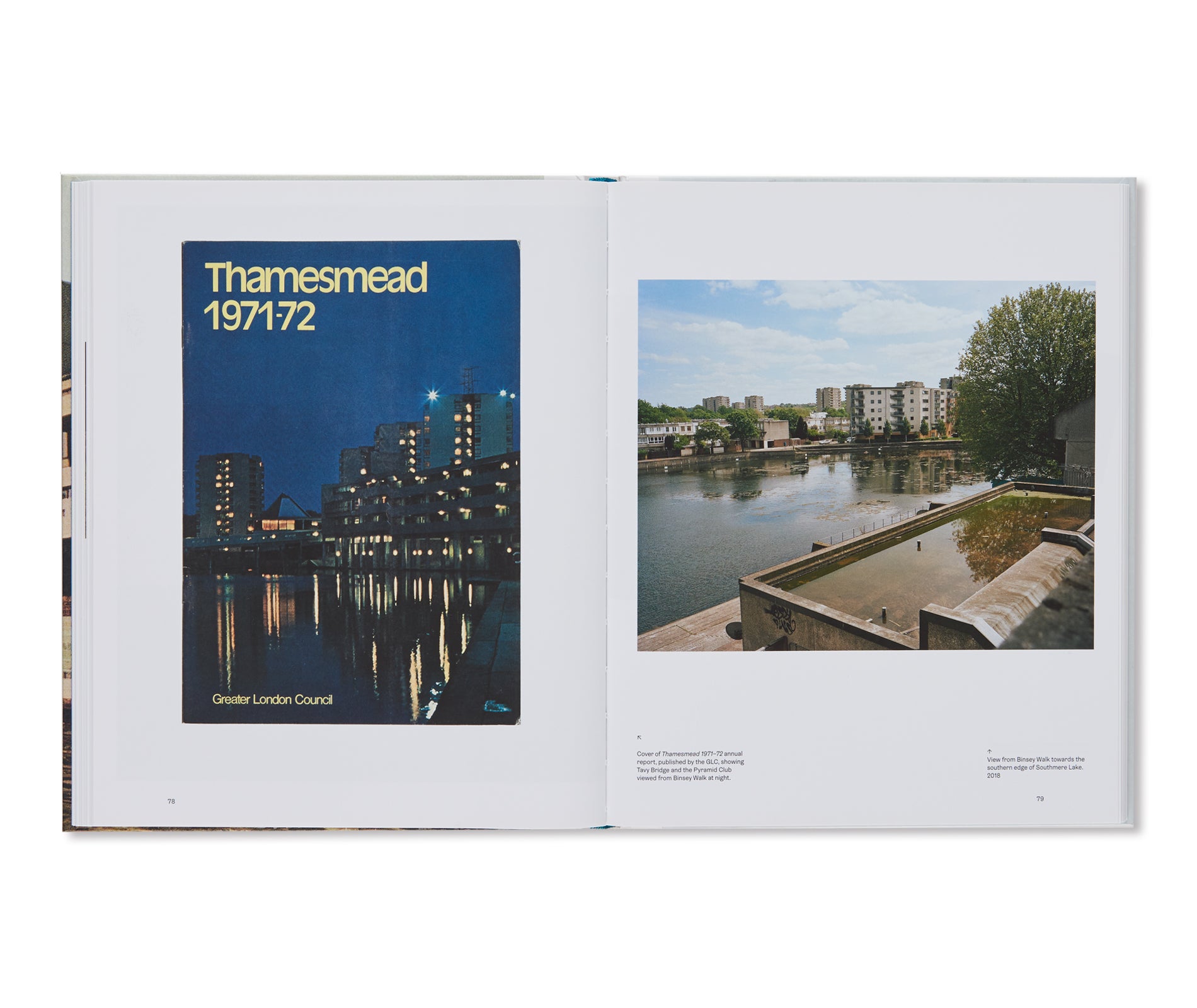 THE TOWN OF TOMORROW 50 YEARS OF THAMESMEAD by Peter Chadwick, Ben Weaver, Tara Darby, John Grindrod